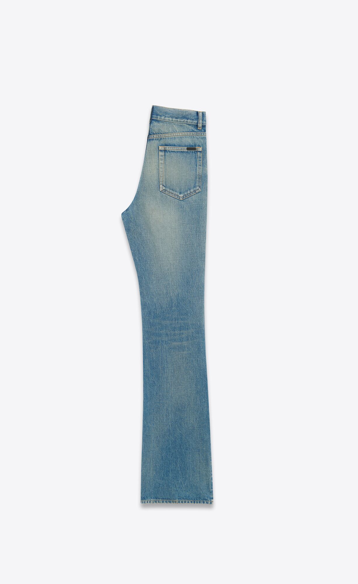 YSL 70's Flared Jeans Modre | 32956-STLP