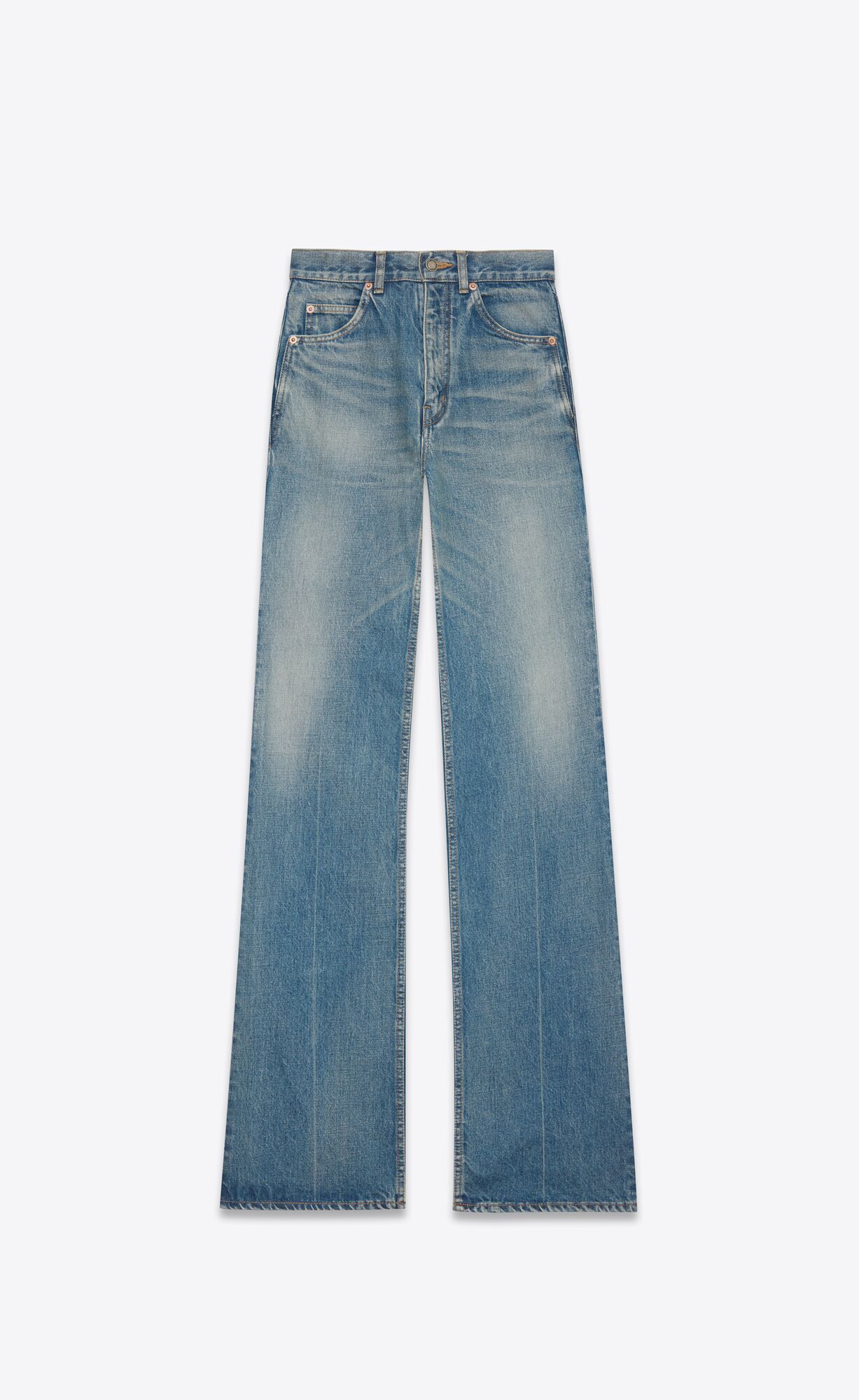 YSL 70\'s Jeans Modre | 67394-HTZU