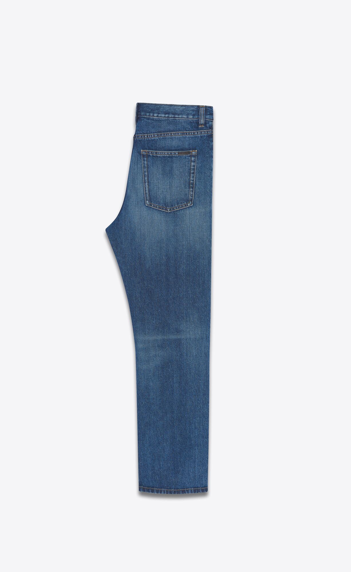 YSL Authentic Rovno Jeans Modre Modre Svetlomodrá | 84657-GYVL