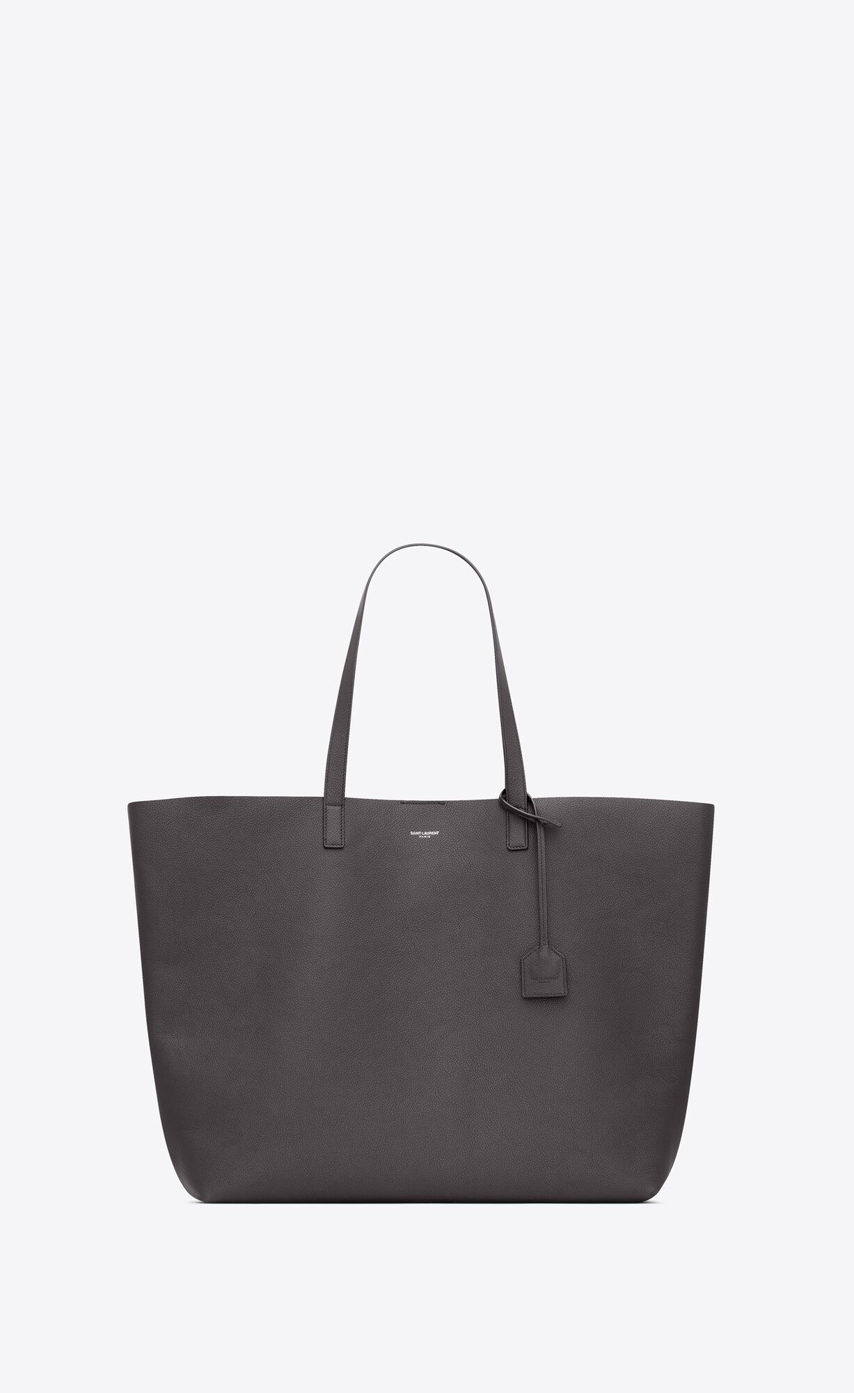 YSL Bold East/West Shopping Bag In Grained Kozene Storm | 63785-AZWX