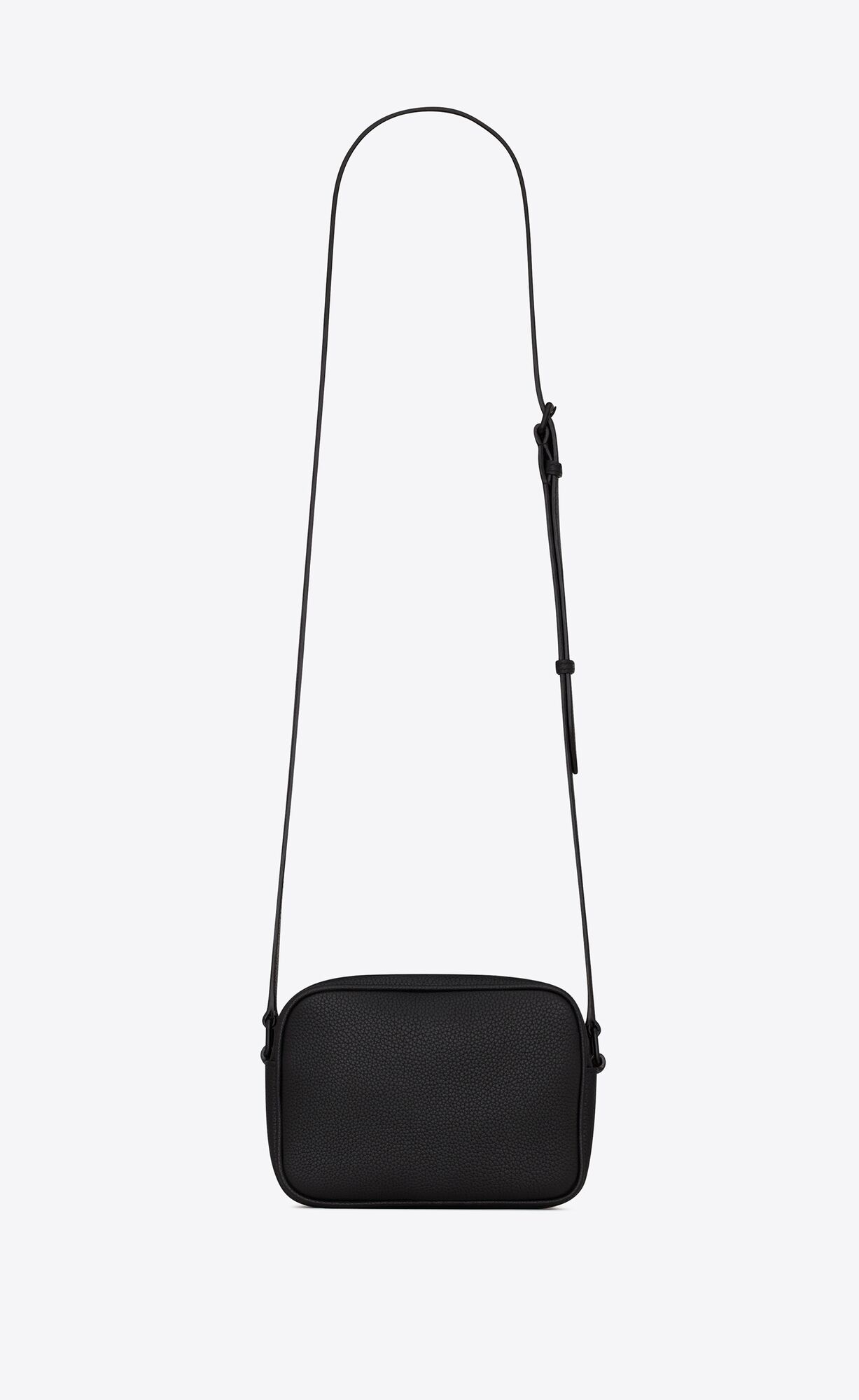 YSL Camp Small Camera Bag In Grained Kozene Noir | 15480-TKFN