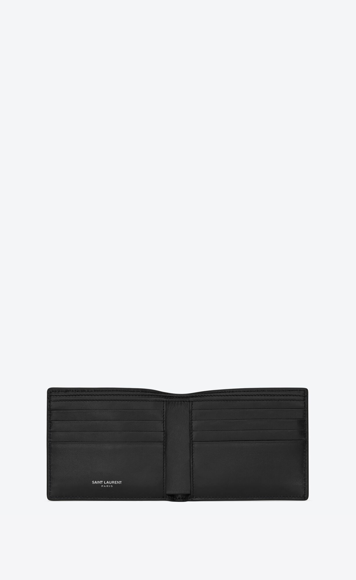 YSL Cassandre East/West Wallet In Smooth Kozene Čierne | 07326-MLSF