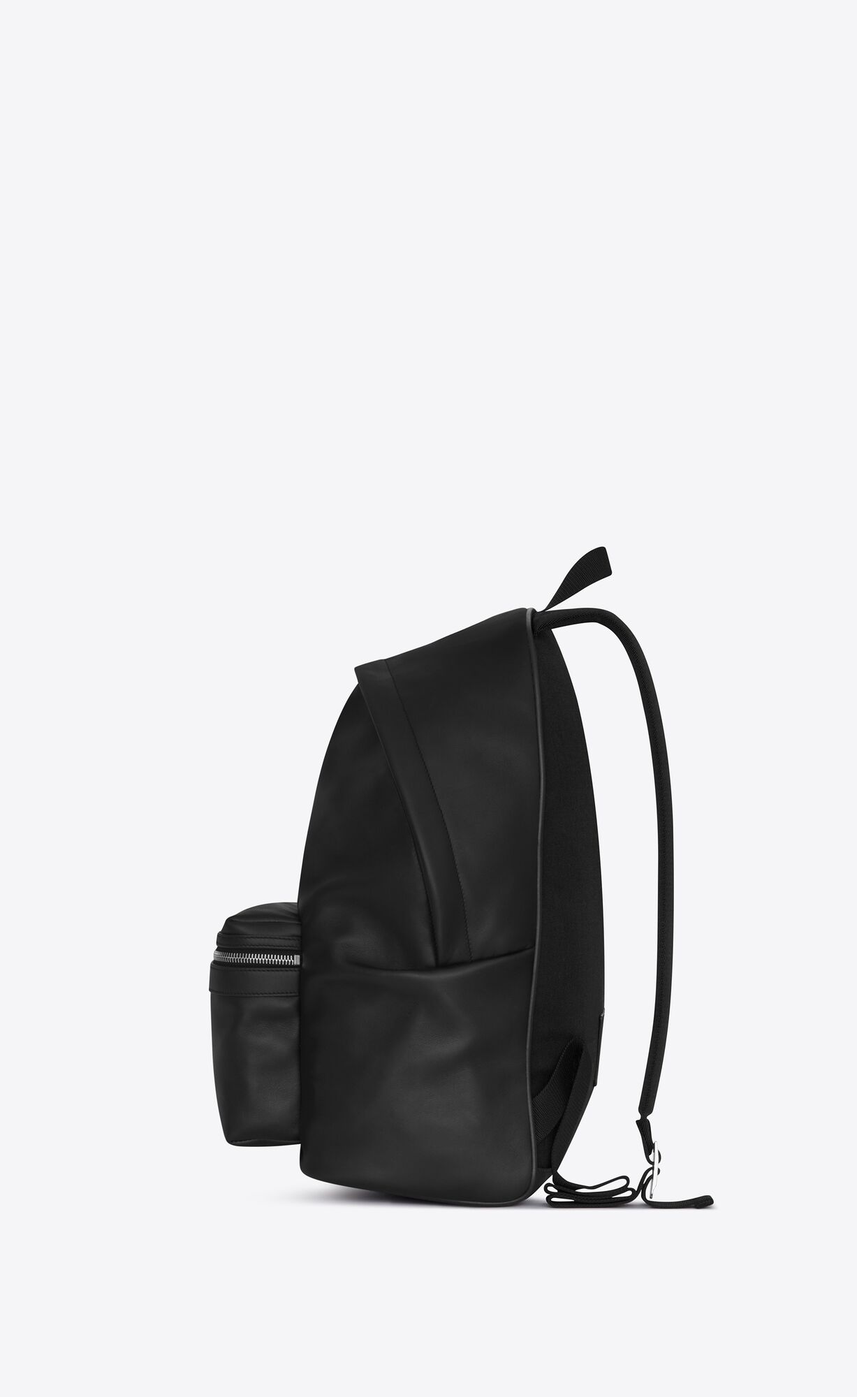 YSL City Backpack In Matte Kozene Čierne | 06497-UDNM