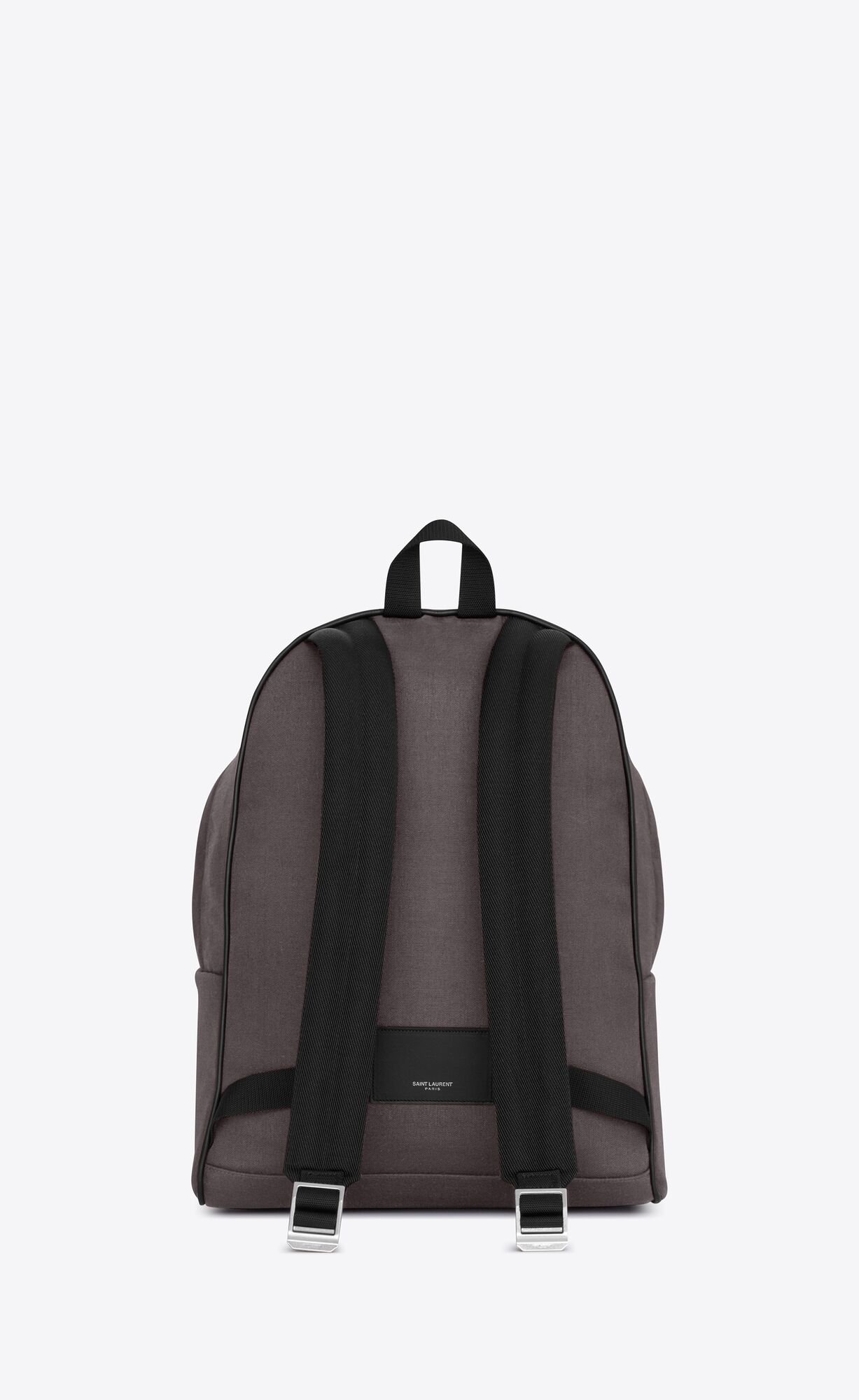 YSL City Backpack In Nylon Platene And Kozene Storm | 89213-VWBO