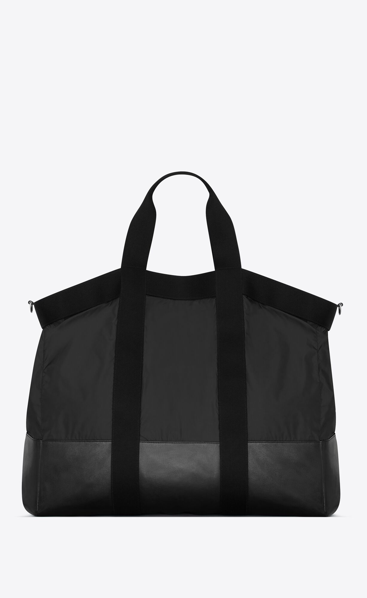 YSL City Saint Laurent Big Tote In Econyl® Regenerated Nylon Čierne | 97413-UXLS