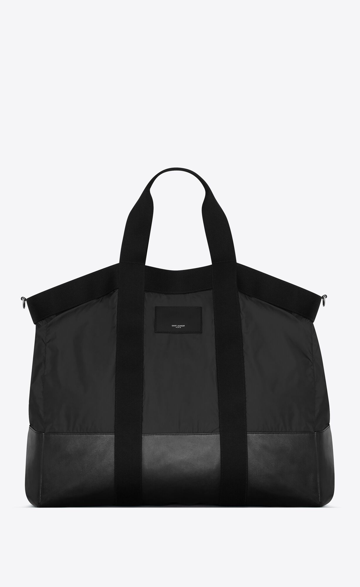 YSL City Saint Laurent Big Tote In Econyl® Regenerated Nylon Čierne | 97413-UXLS