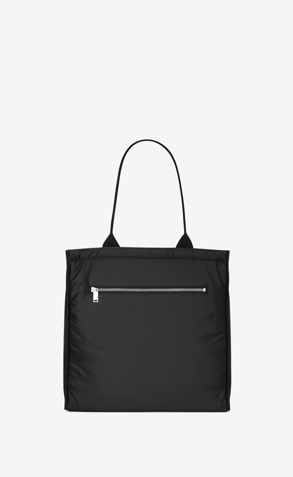 YSL City Saint Laurent Tote Bag In Econyl® Regenerated Nylon Čierne | 54183-SUBQ