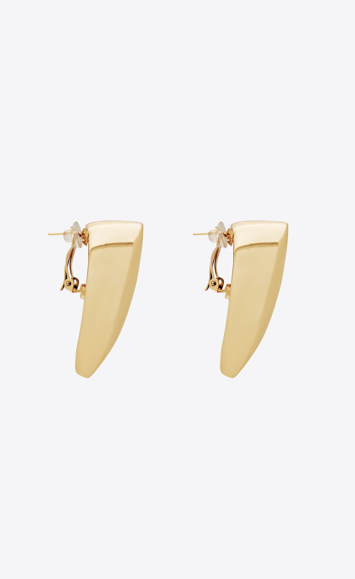 YSL Comet Earrings In Metal Zlate | 14239-TNJY