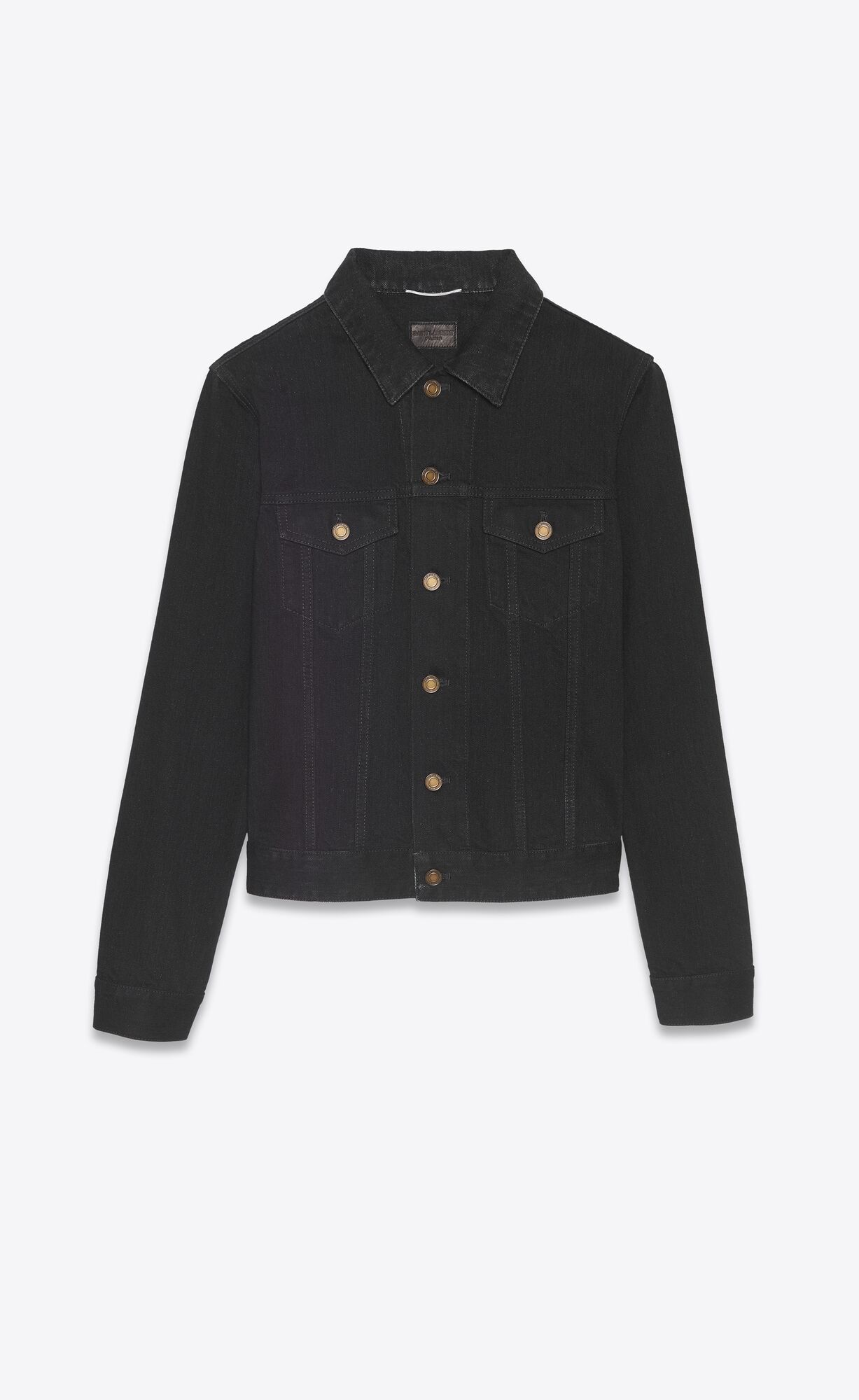 YSL Fitted Jacket Čierne | 94058-UKZX