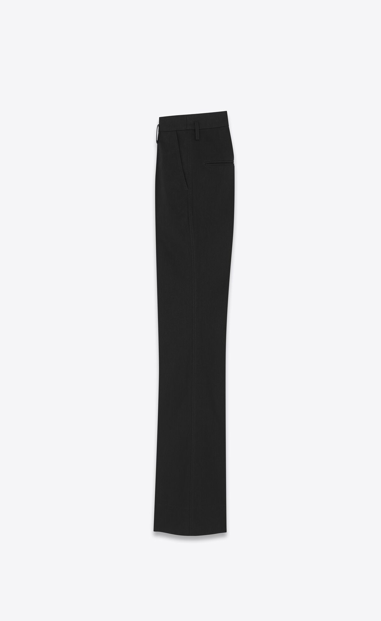 YSL High-waisted Jeans In Denim Noir | 47851-TJOB