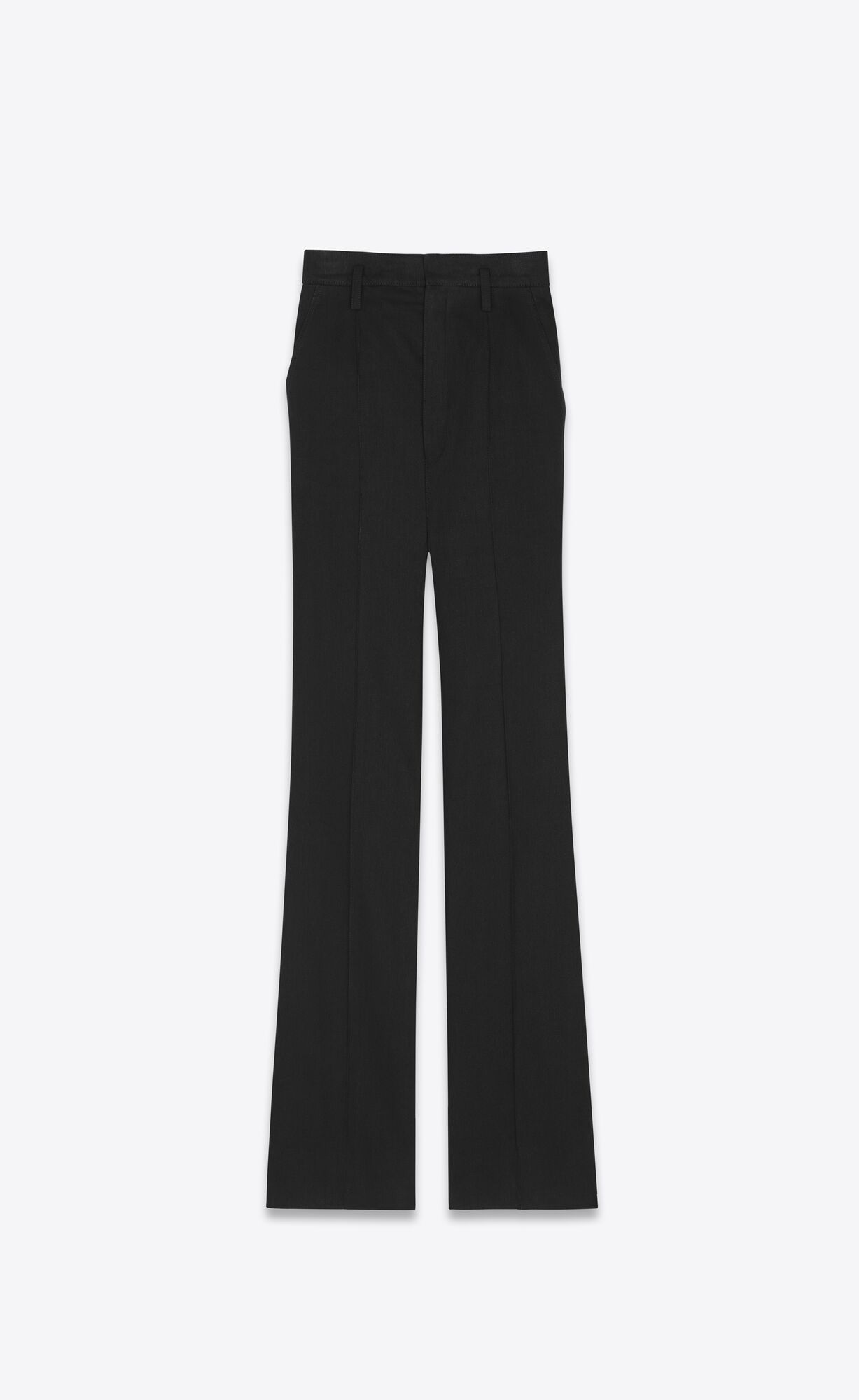 YSL High-waisted Pants Čierne | 84093-MZGW