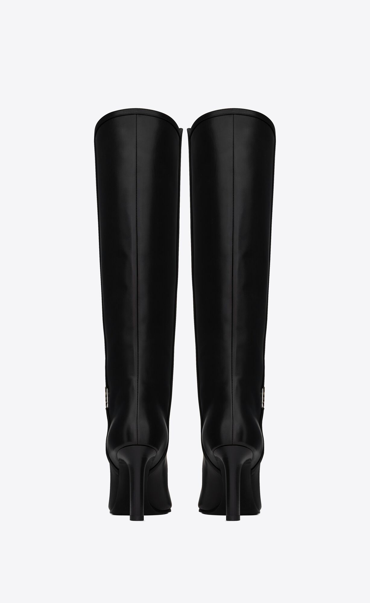 YSL Jane Cassandre Boots In Smooth Kozene Čierne | 21967-OBEP