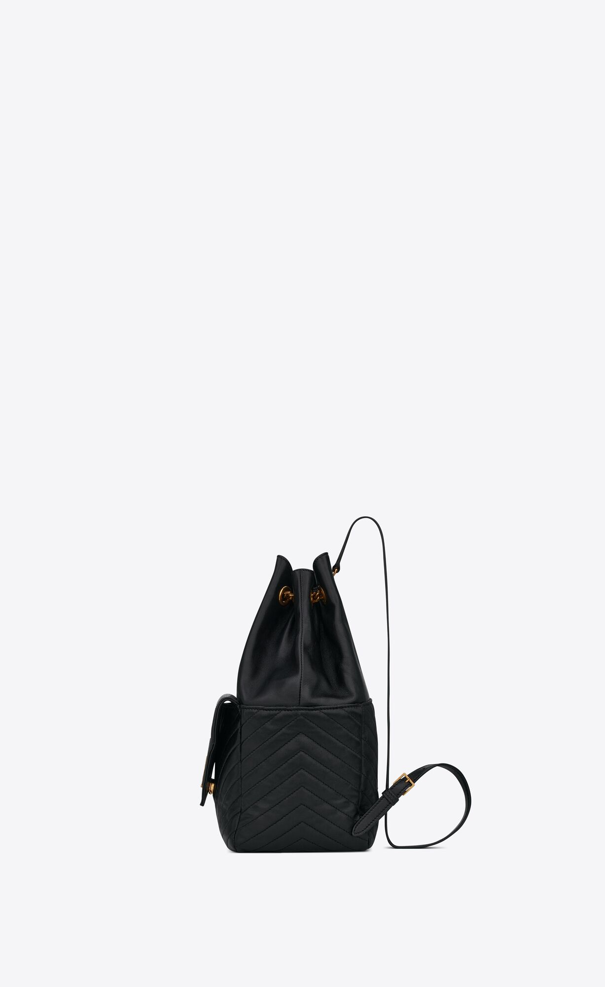 YSL Joe Backpack In Lambskin Čierne | 34609-QENY