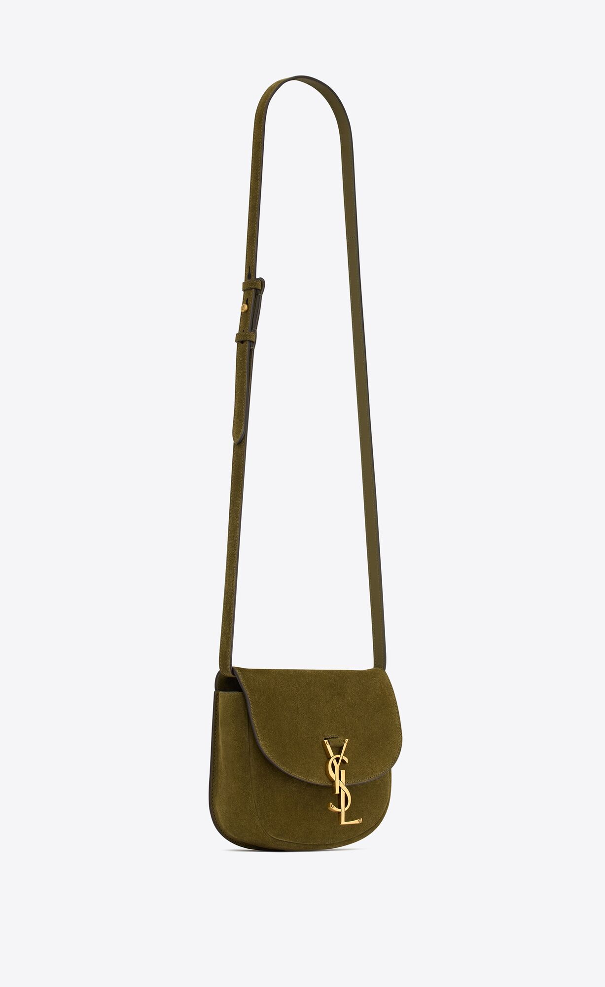 YSL Kaia Small In Semisove Olivovo Zelená Zelene | 26934-XVUM