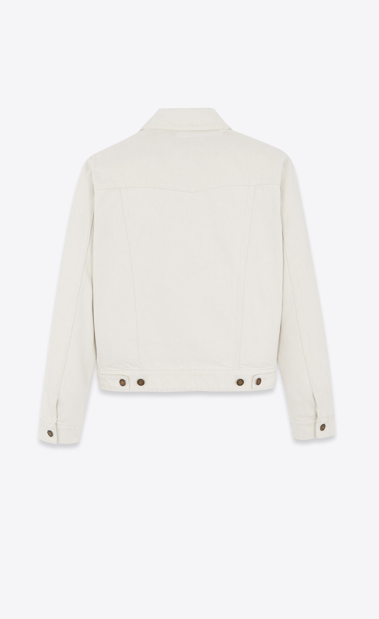 YSL Klasické Jacket Biele | 67359-HNTZ