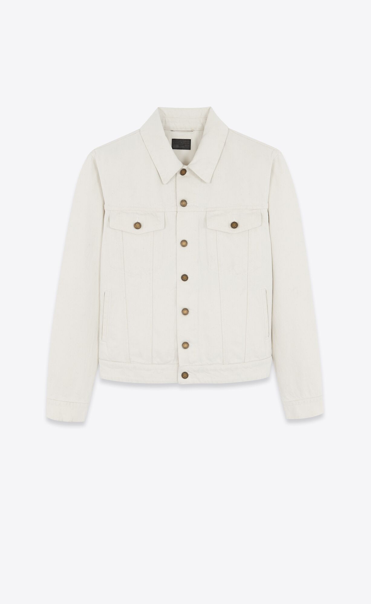 YSL Klasické Jacket Biele | 67359-HNTZ