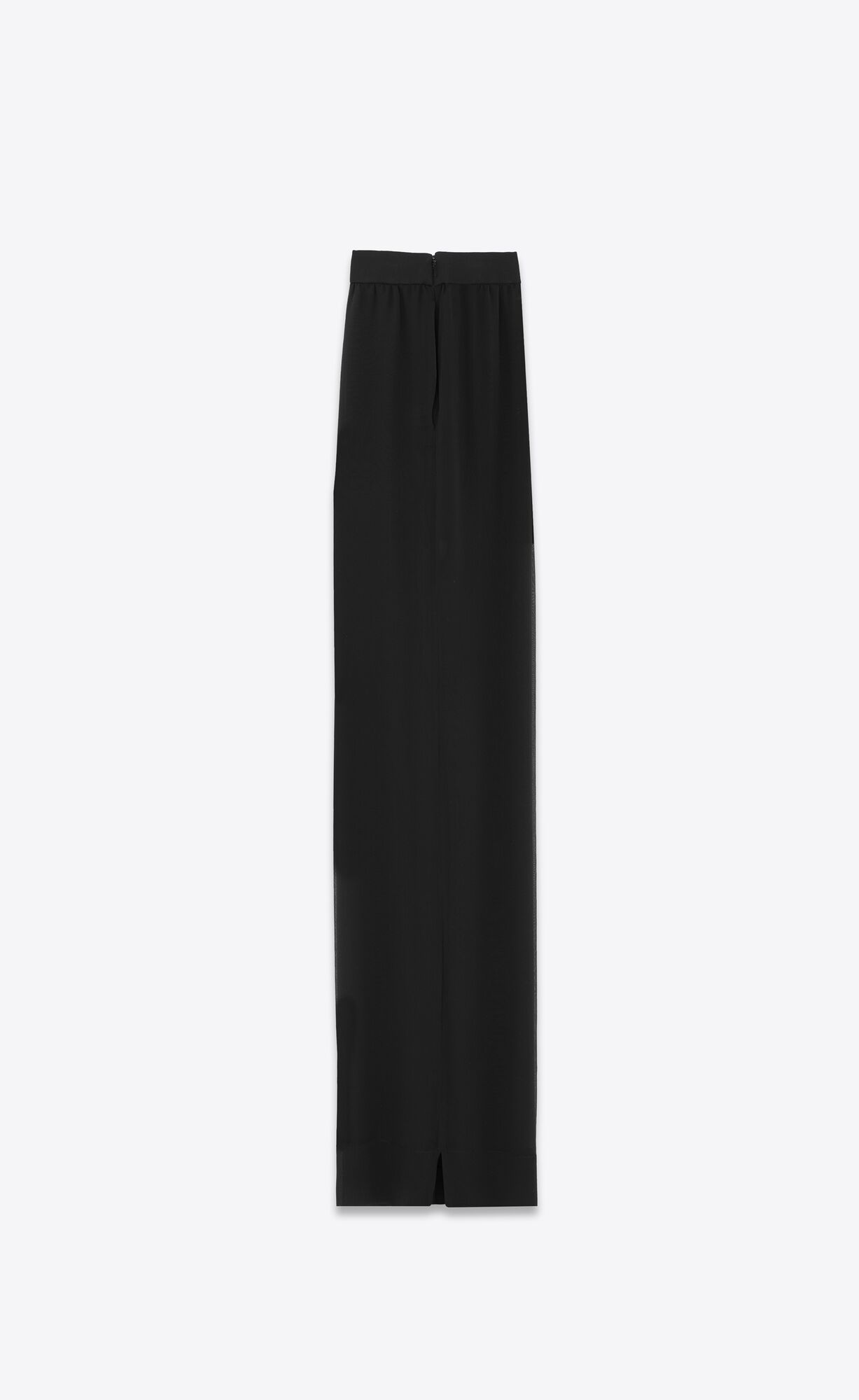 YSL Large Pants In Crepe Muslin Čierne | 70961-CWHJ