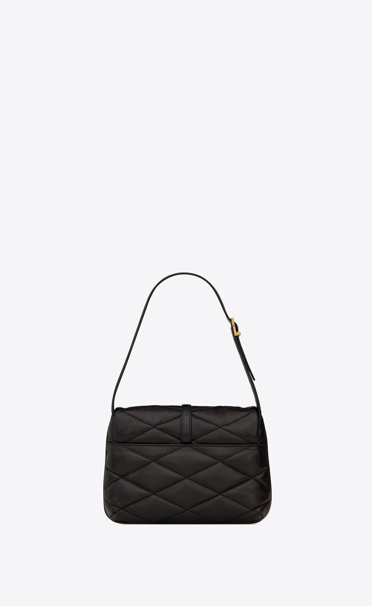 YSL Le 57 Hobo Bag In Prešívané Lambskin Čierne | 01746-IZDO