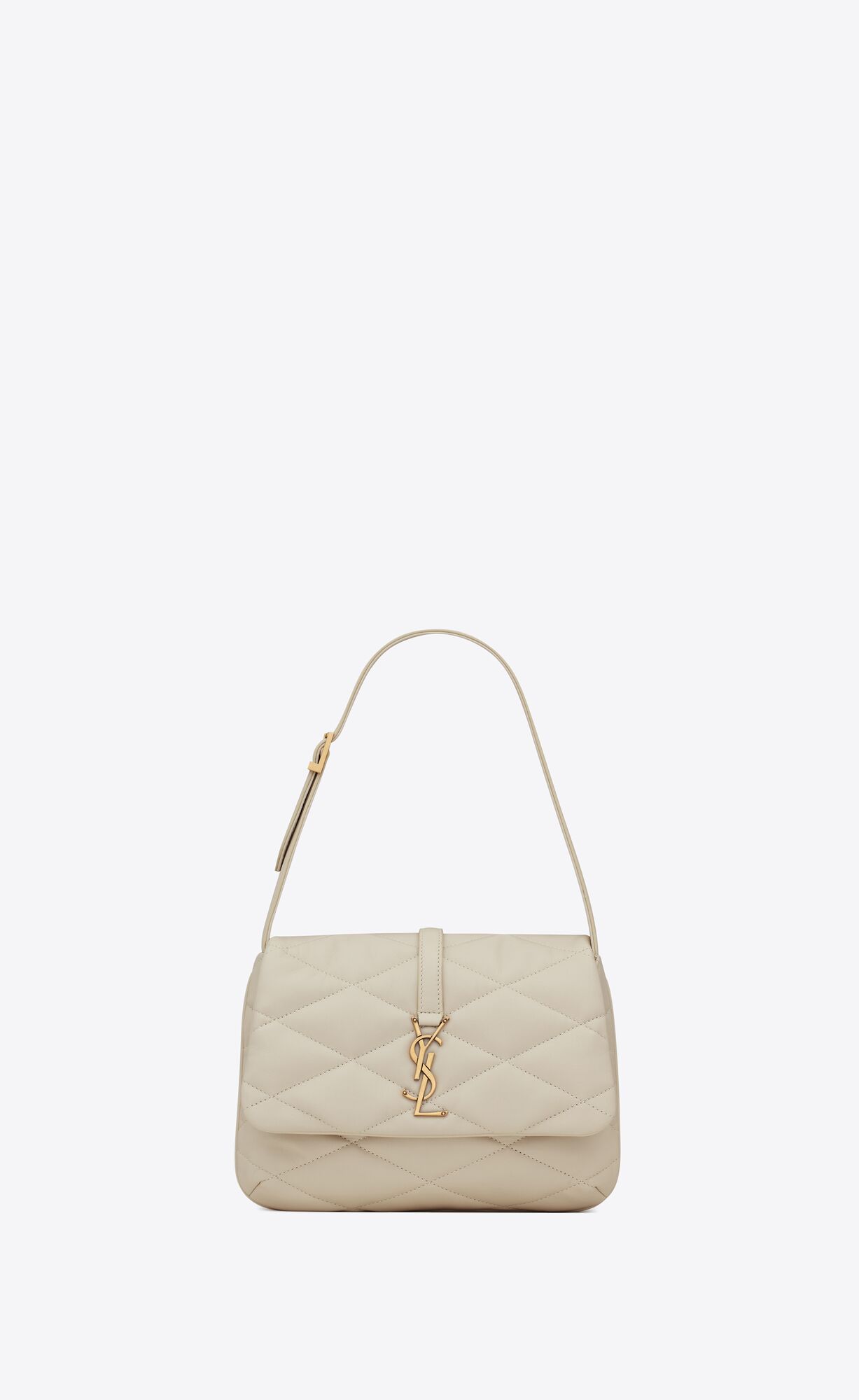 YSL Le 57 Hobo Bag In Prešívané Lambskin Antique Vintage | 94213-MPTO