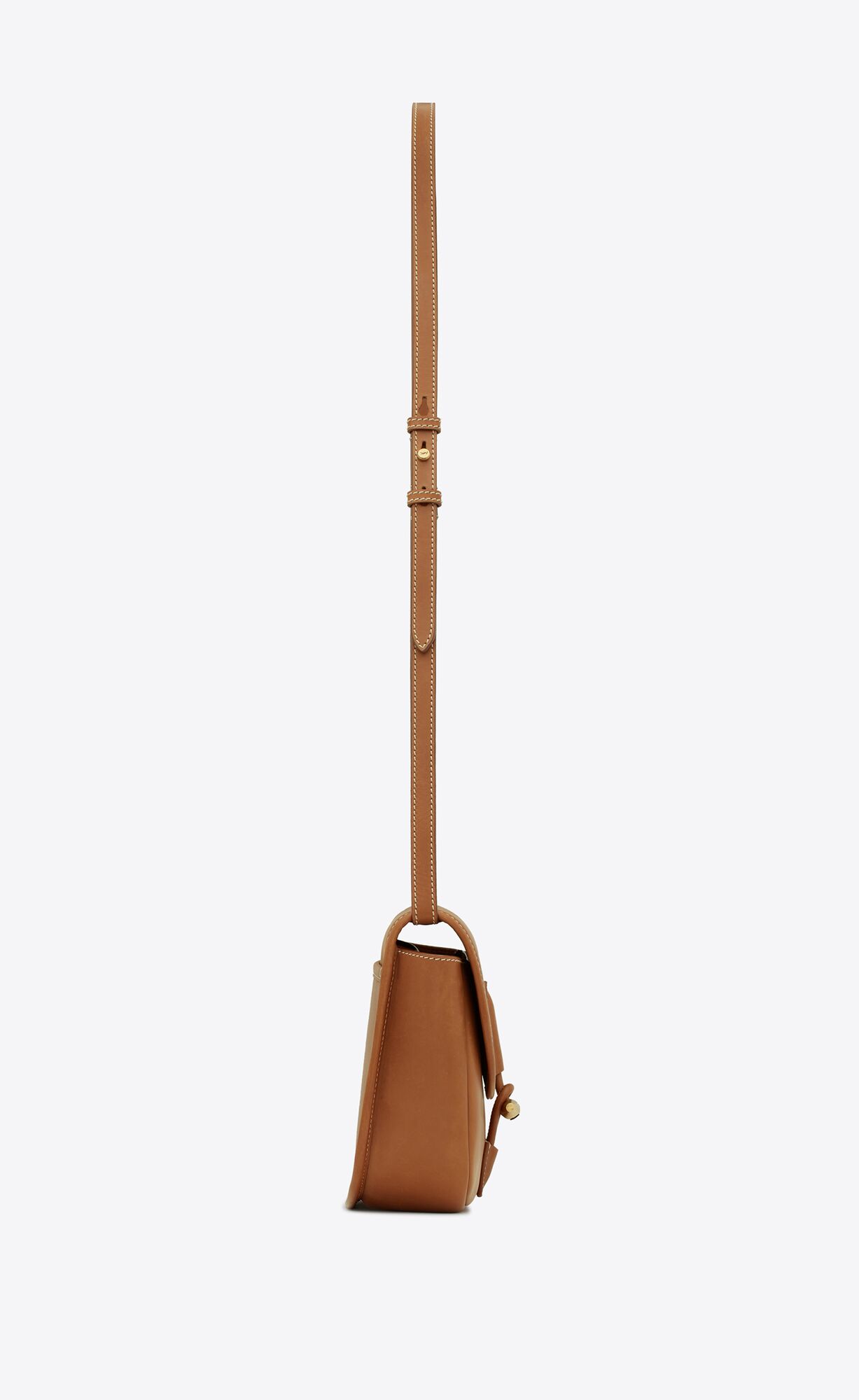 YSL Le Caban Satchel In Vegetable-tanned Kozene Tmavo Červené | 71869-WBZU