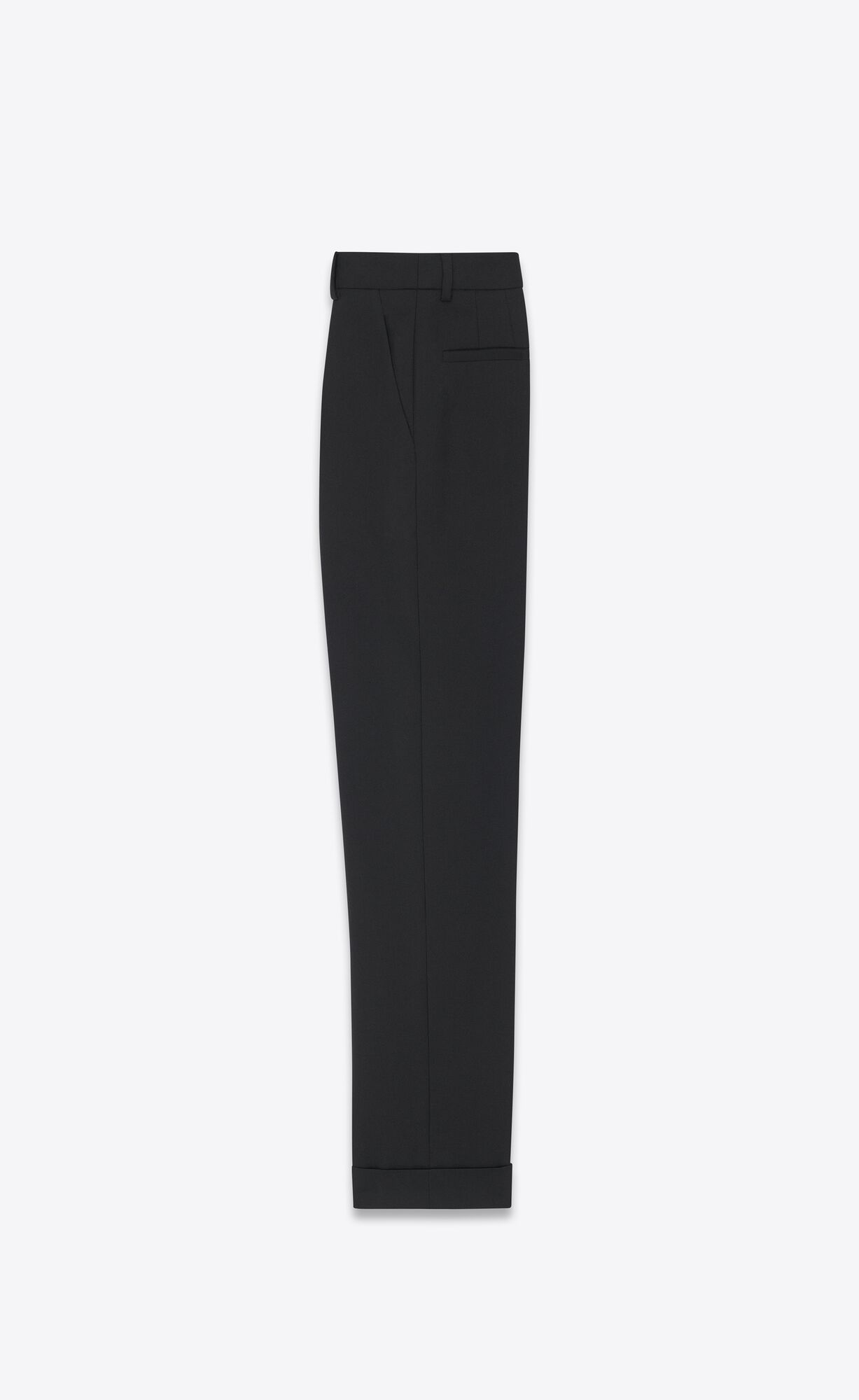 YSL Loose-fit Pants In Gabardine Čierne | 20486-DNSY