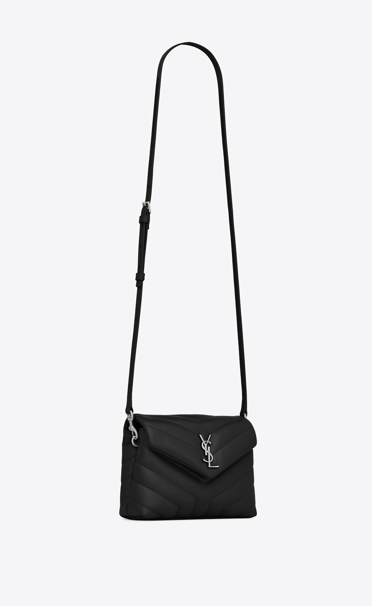 YSL Loulou Toy Remienkove Bag In Prešívané 