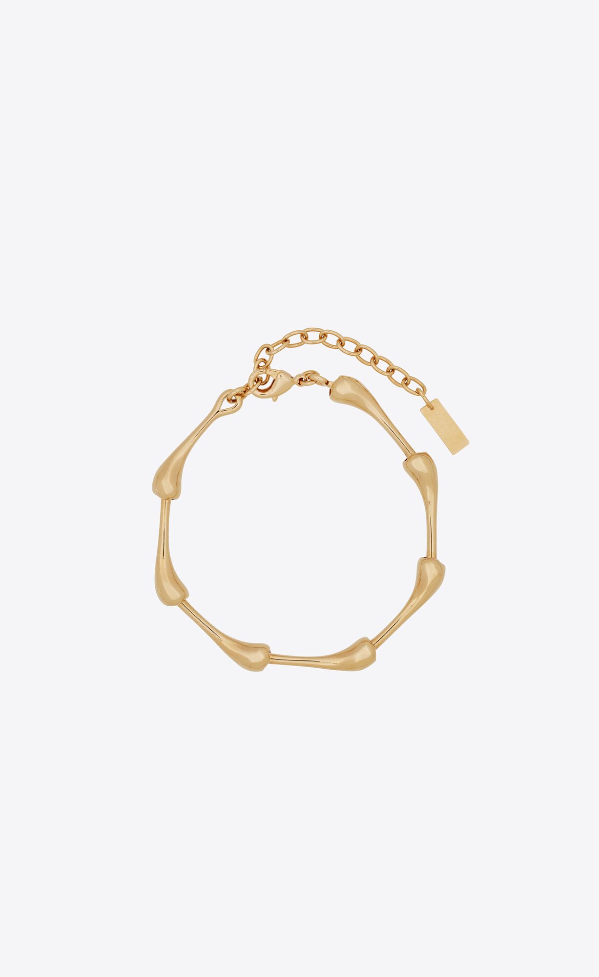 YSL Multi Drop Bracelet In Metal Zlate | 75431-SDMA