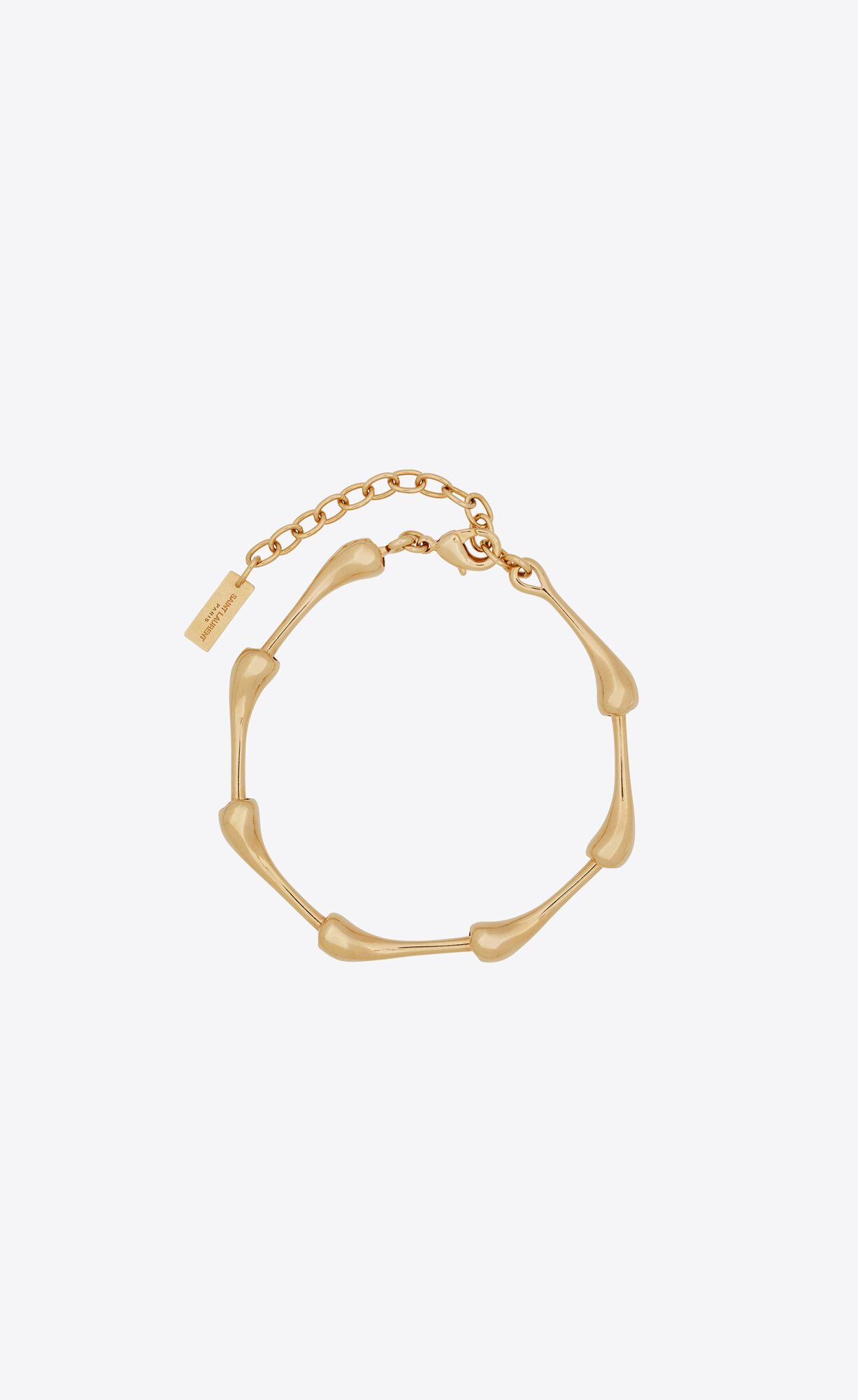 YSL Multi Drop Bracelet In Metal Zlate | 75431-SDMA