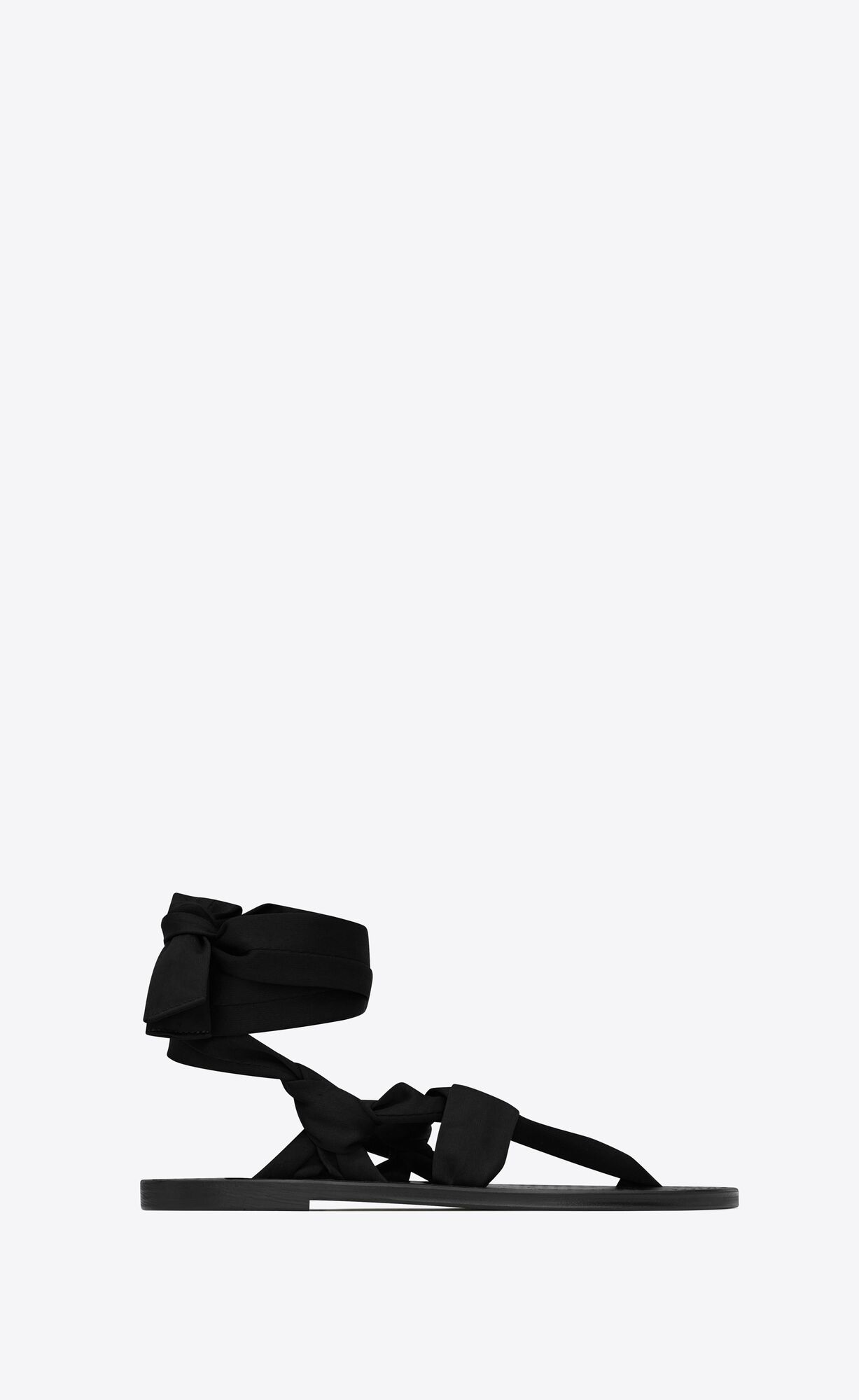 YSL Nolan Sandals In Jersey Čierne | 25873-YAXH