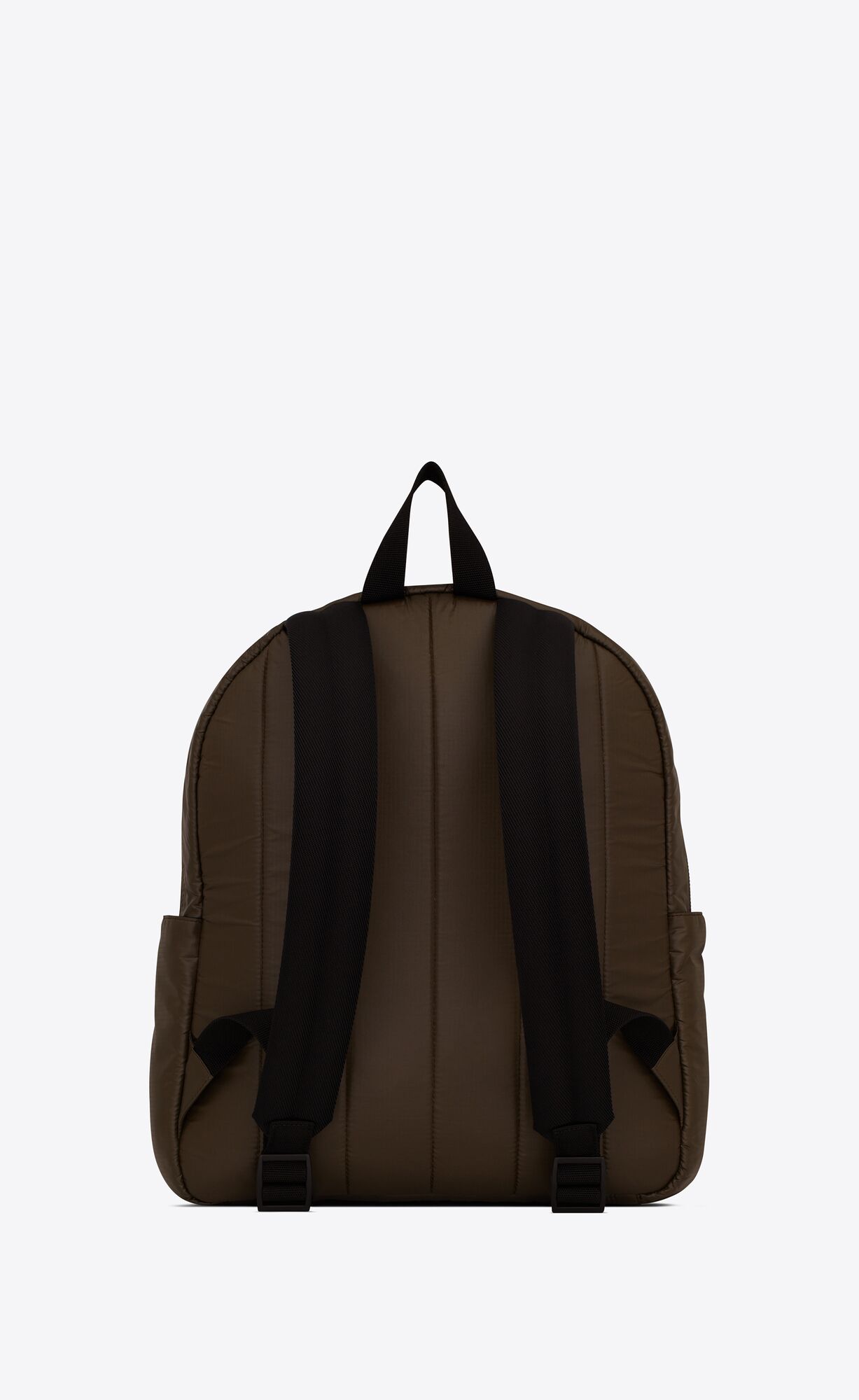 YSL Nuxx Backpack In Nylon Hnedožltý | 93506-QKPY