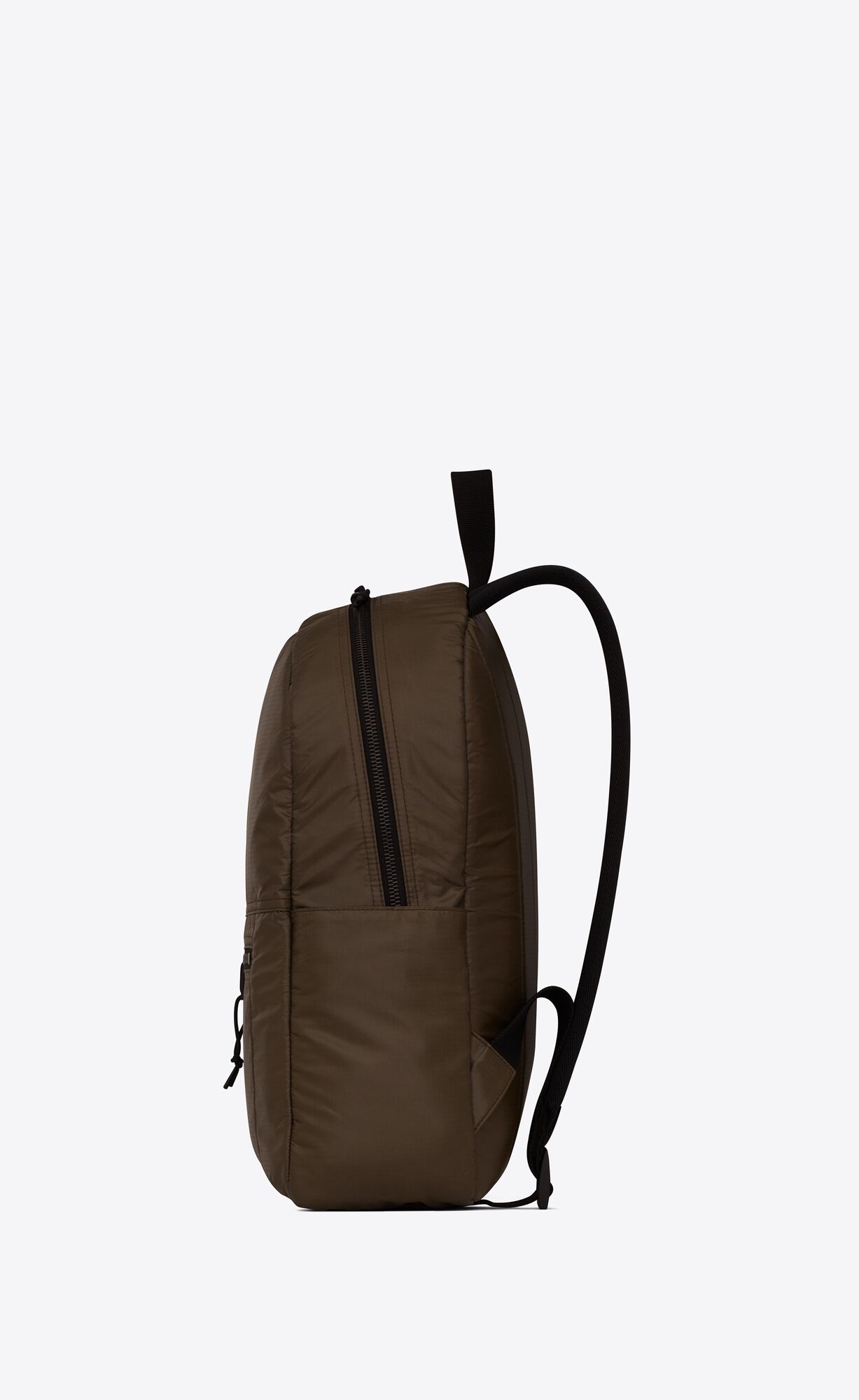 YSL Nuxx Backpack In Nylon Hnedožltý | 93506-QKPY