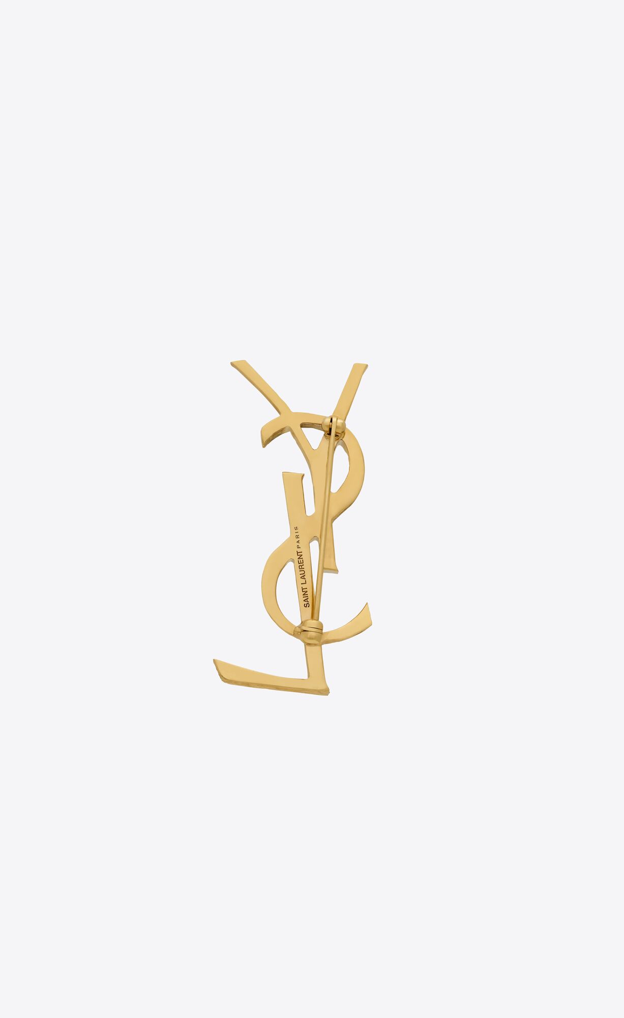 YSL Opyum Brooch In Metal Svetlo Zlate | 74638-FSVP