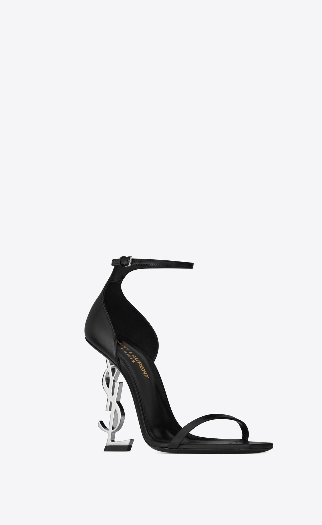 YSL Opyum Sandals In Smooth Kozene Čierne | 59863-RCFH