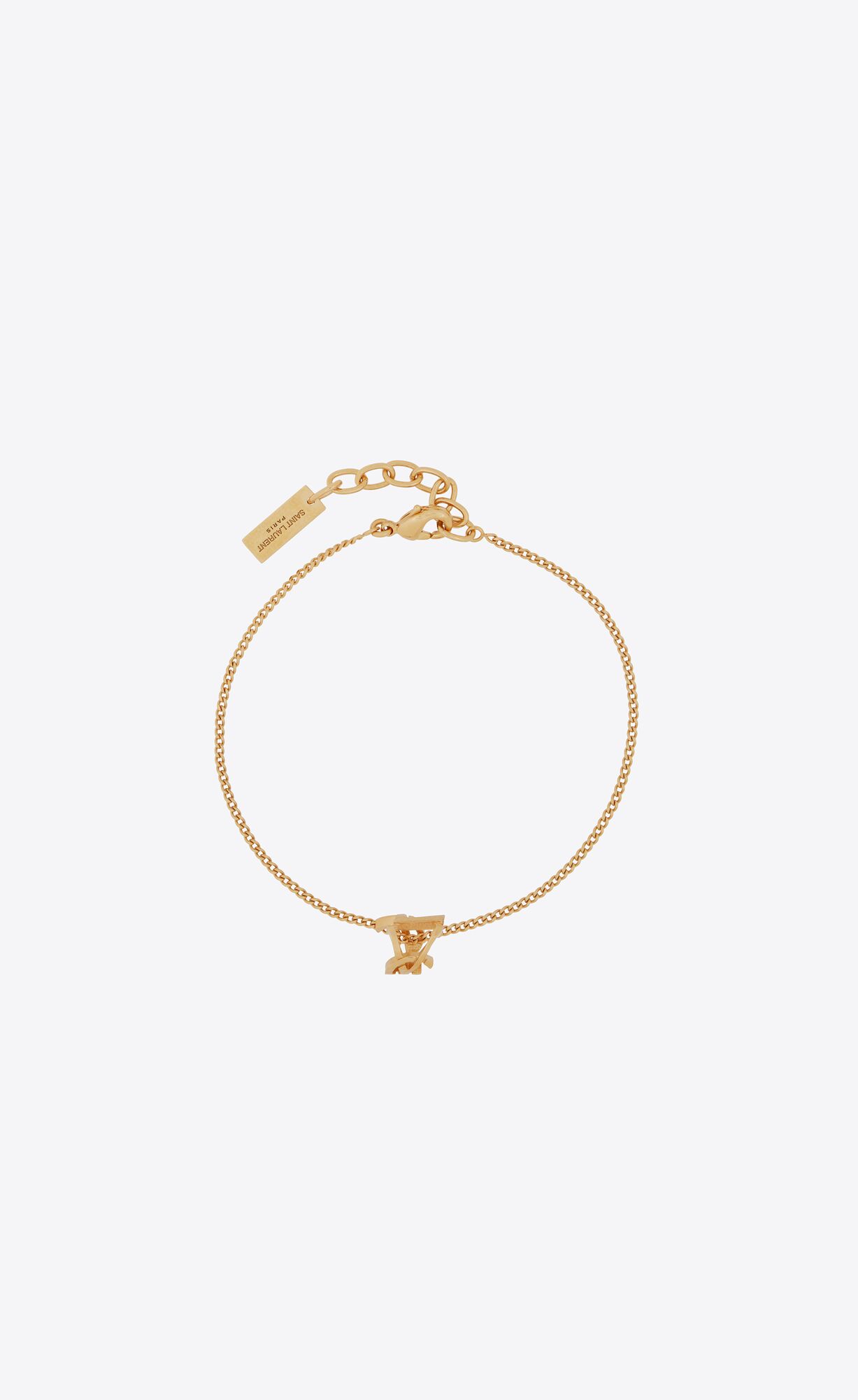 YSL Opyum Twist Bracelet In Metal Zlate | 64051-LBTI