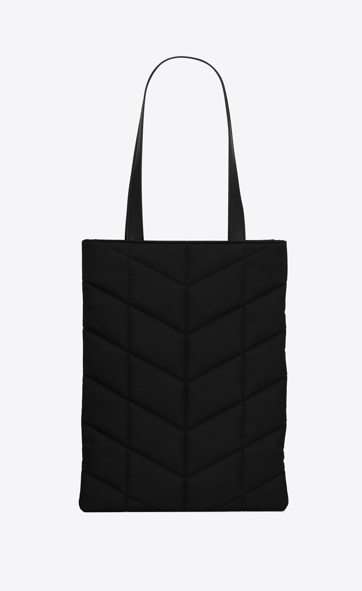 YSL Puffer Tote Bag In Econyl® And Pegaso Xl Noir | 19538-WZVB