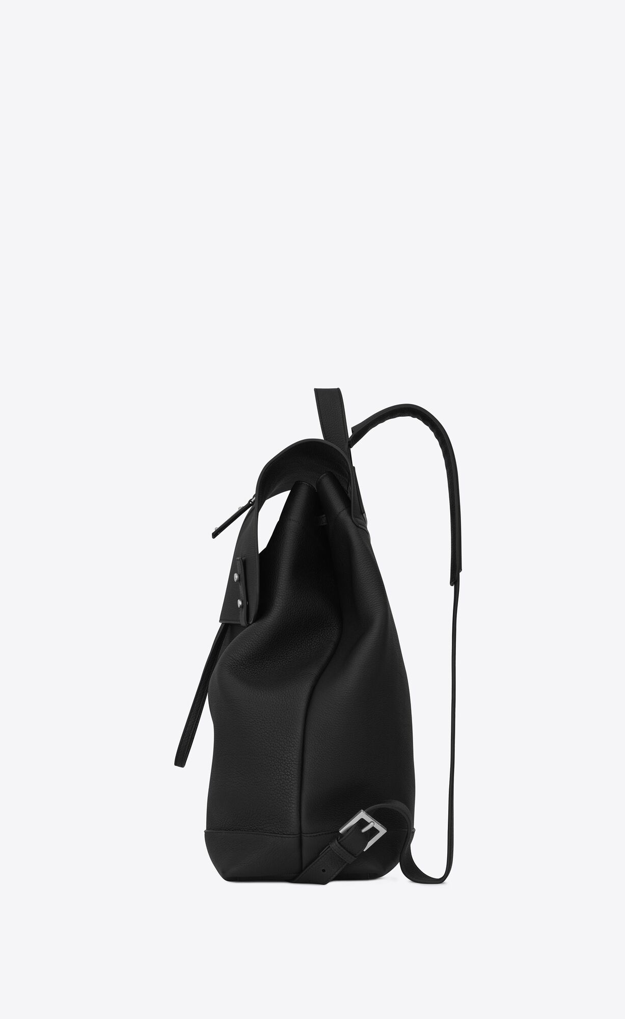 YSL Sac De Jour Backpack In Grained Kozene Čierne | 34678-DHYO