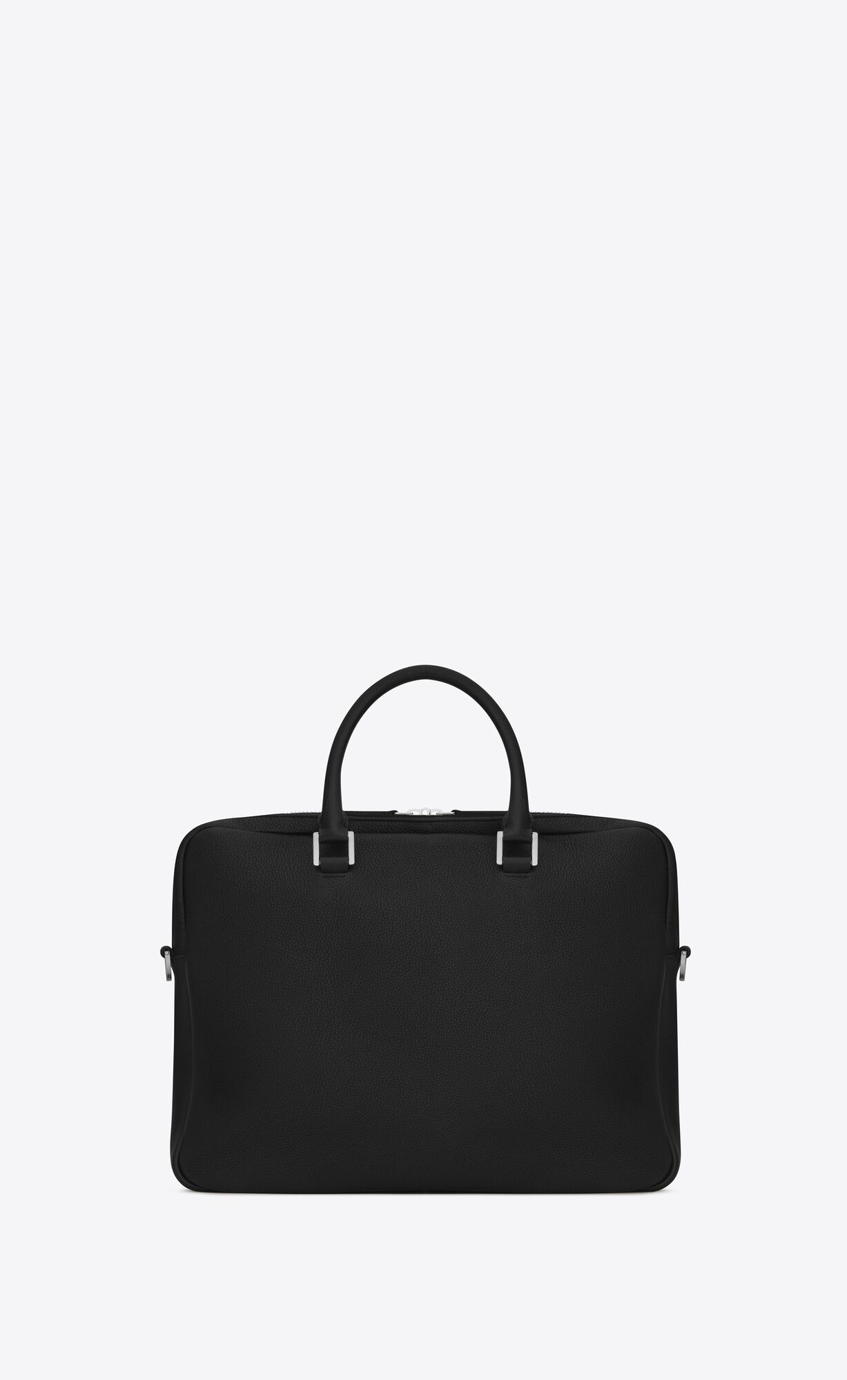 YSL Sac De Jour Briefcase In Grained Kozene Čierne | 67039-TORK