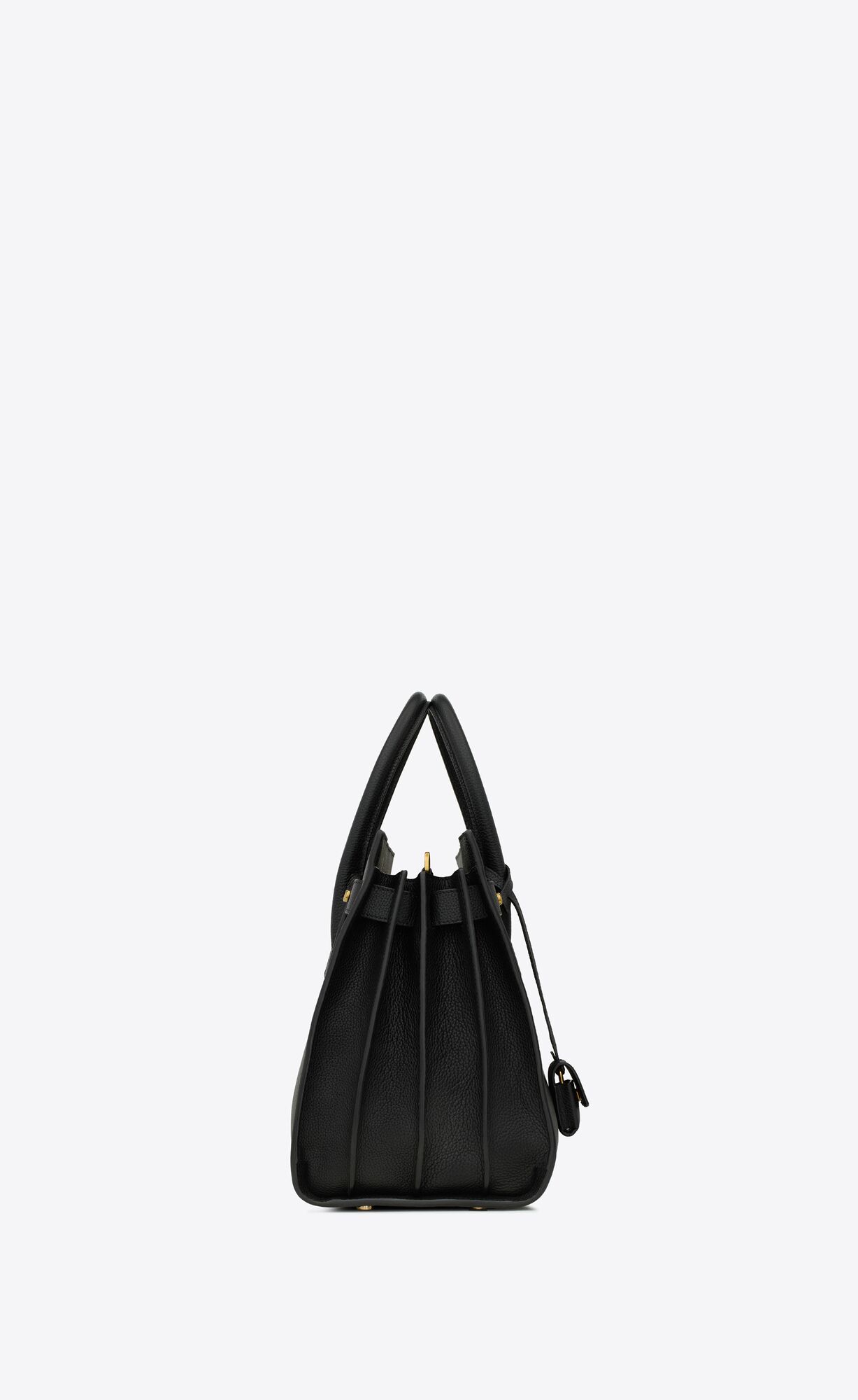 YSL Sac De Jour Supple Small In Grained Kozene Čierne | 08794-INDE