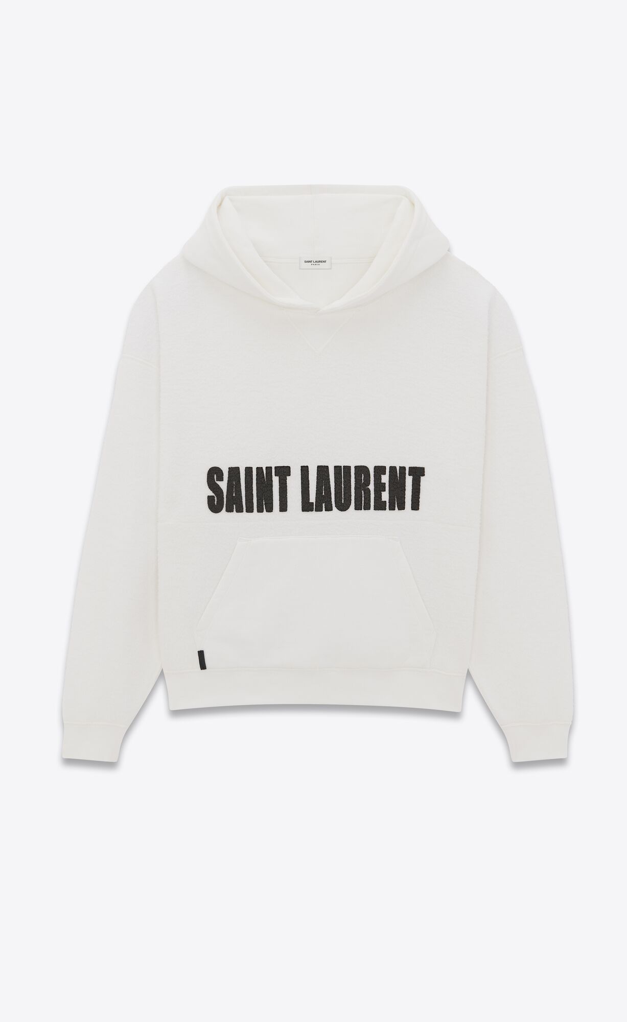 YSL Saint Laurent Agafay Hoodie Naturel Et Noir | 05768-MYAE