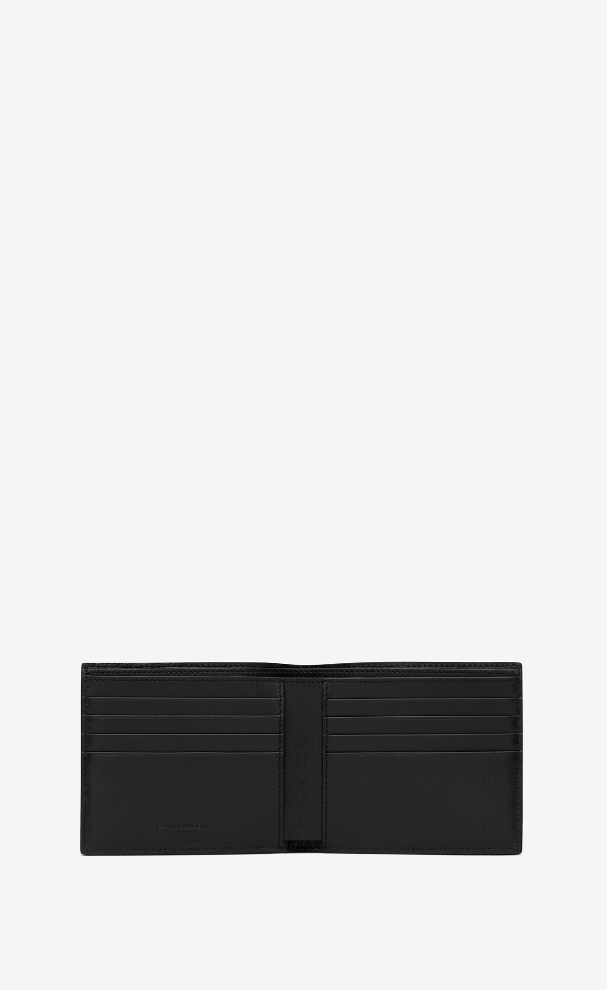 YSL Saint Laurent Paris East/West Wallet In Lizard Embossed Kozene Béžové | 29103-ULGW