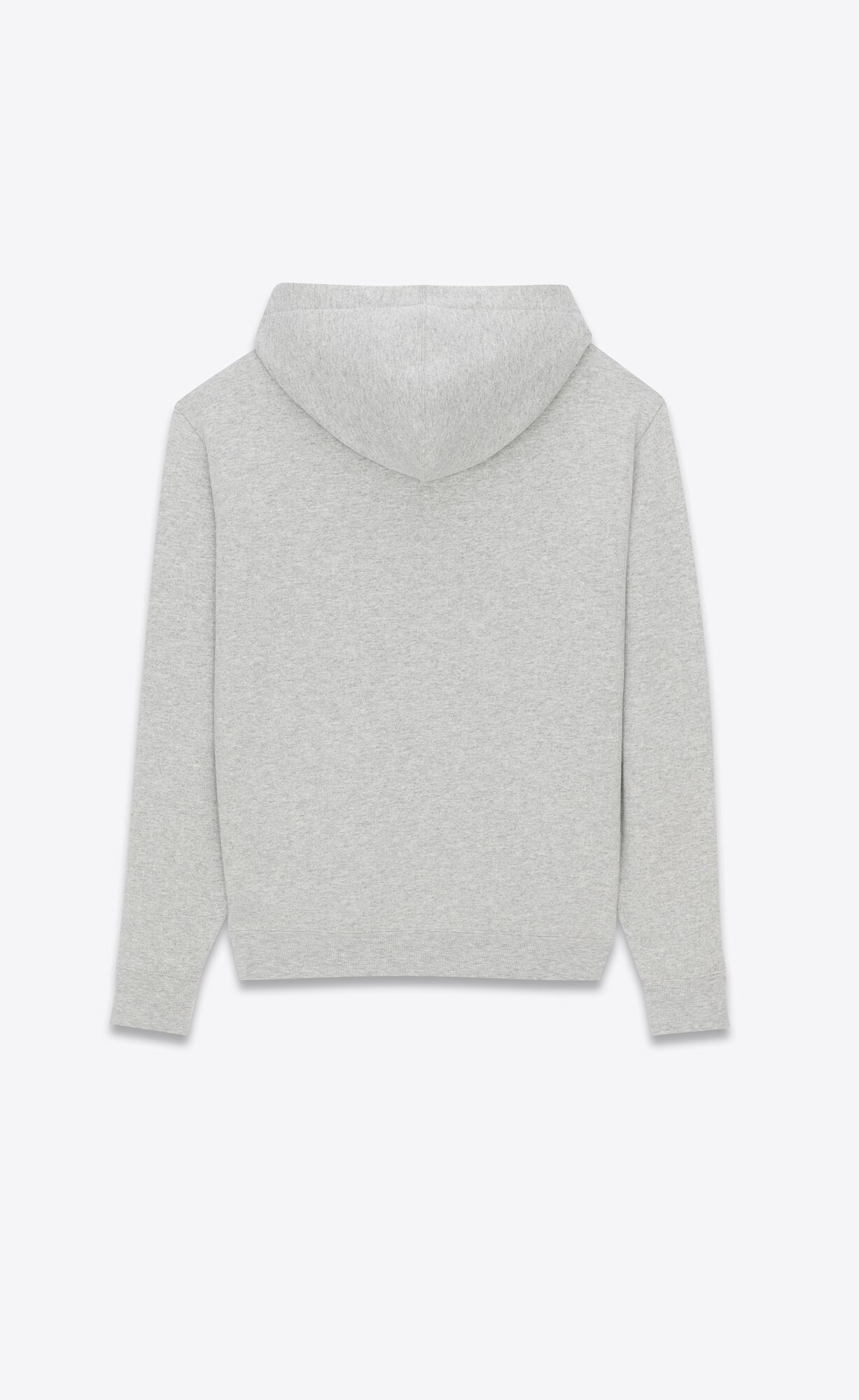 YSL Saint Laurent Rive Gauche Hoodie Gris Chine Et Vert | 05486-VMWA