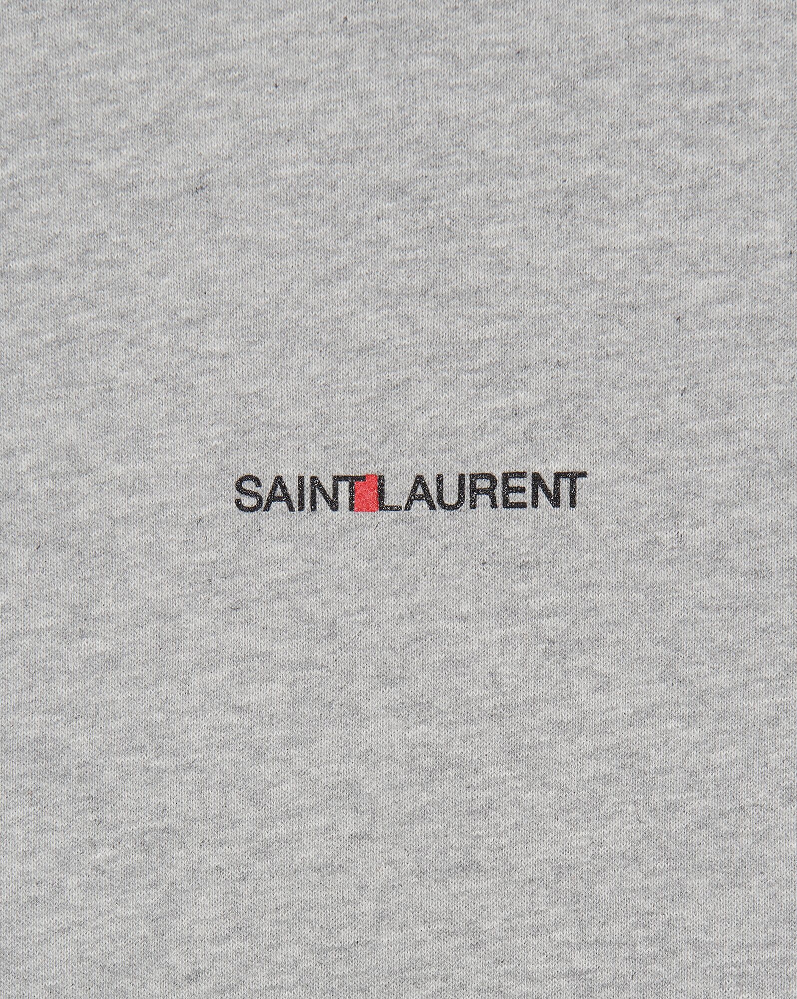 YSL Saint Laurent Rive Gauche Hoodie Siva | 75301-LKSH