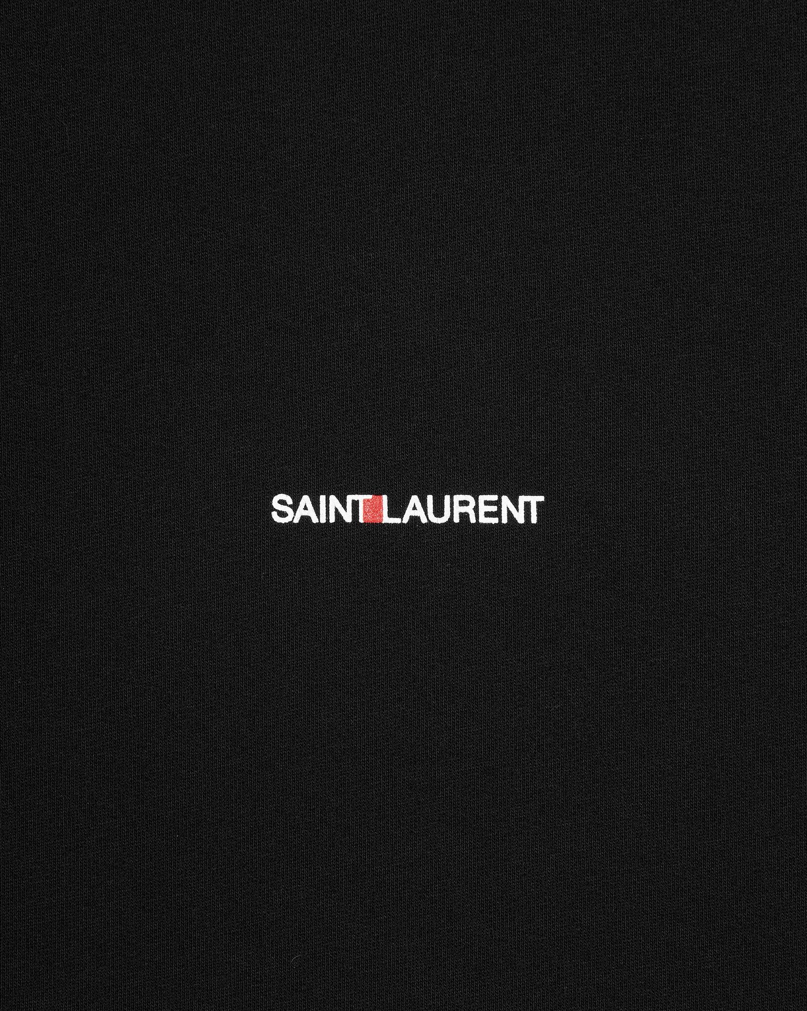 YSL Saint Laurent Rive Gauche Hoodie Čierne | 72508-UPQI