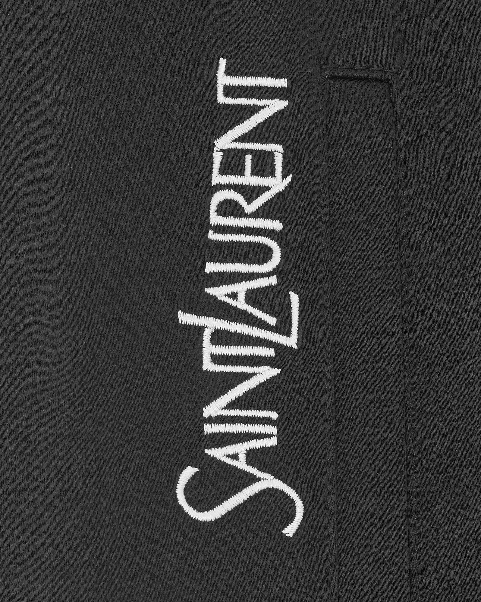 YSL Saint Laurent Sweatpants In Crepe Satin Čierne | 41830-SVOM