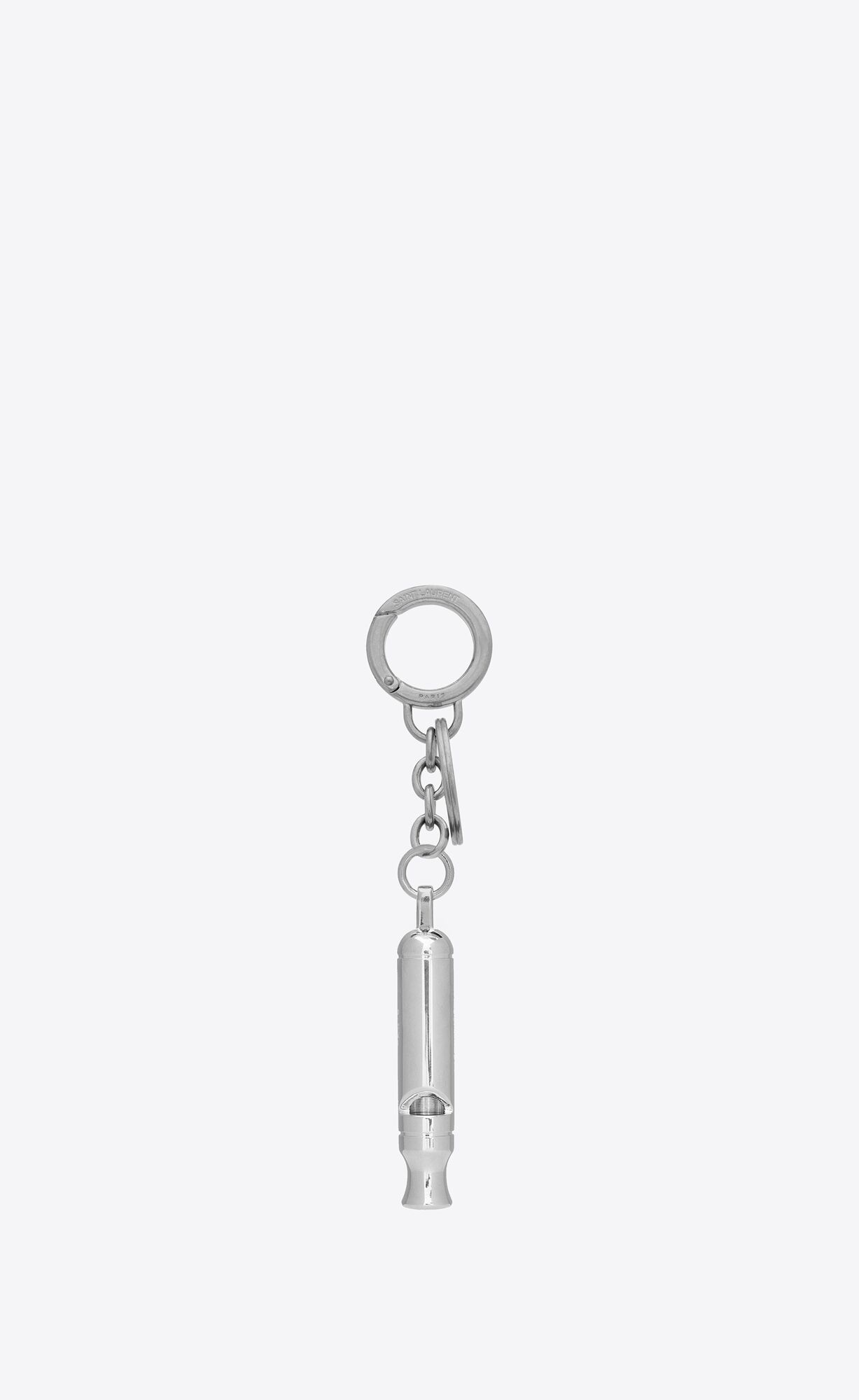 YSL Saint Laurent Whistle Keyring Metal | 03681-PJOM