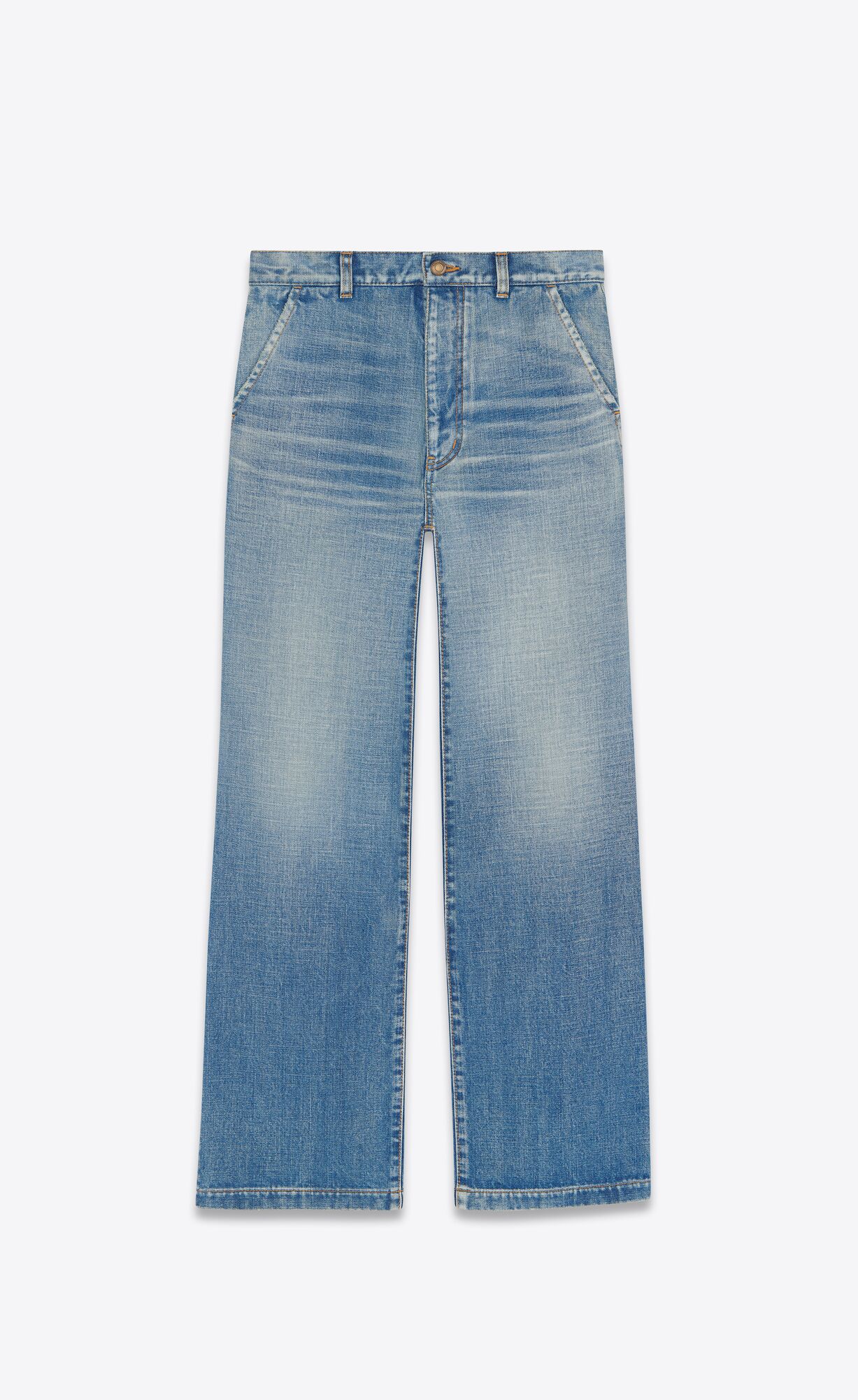 YSL Serge Jeans Modre | 95816-QGNC