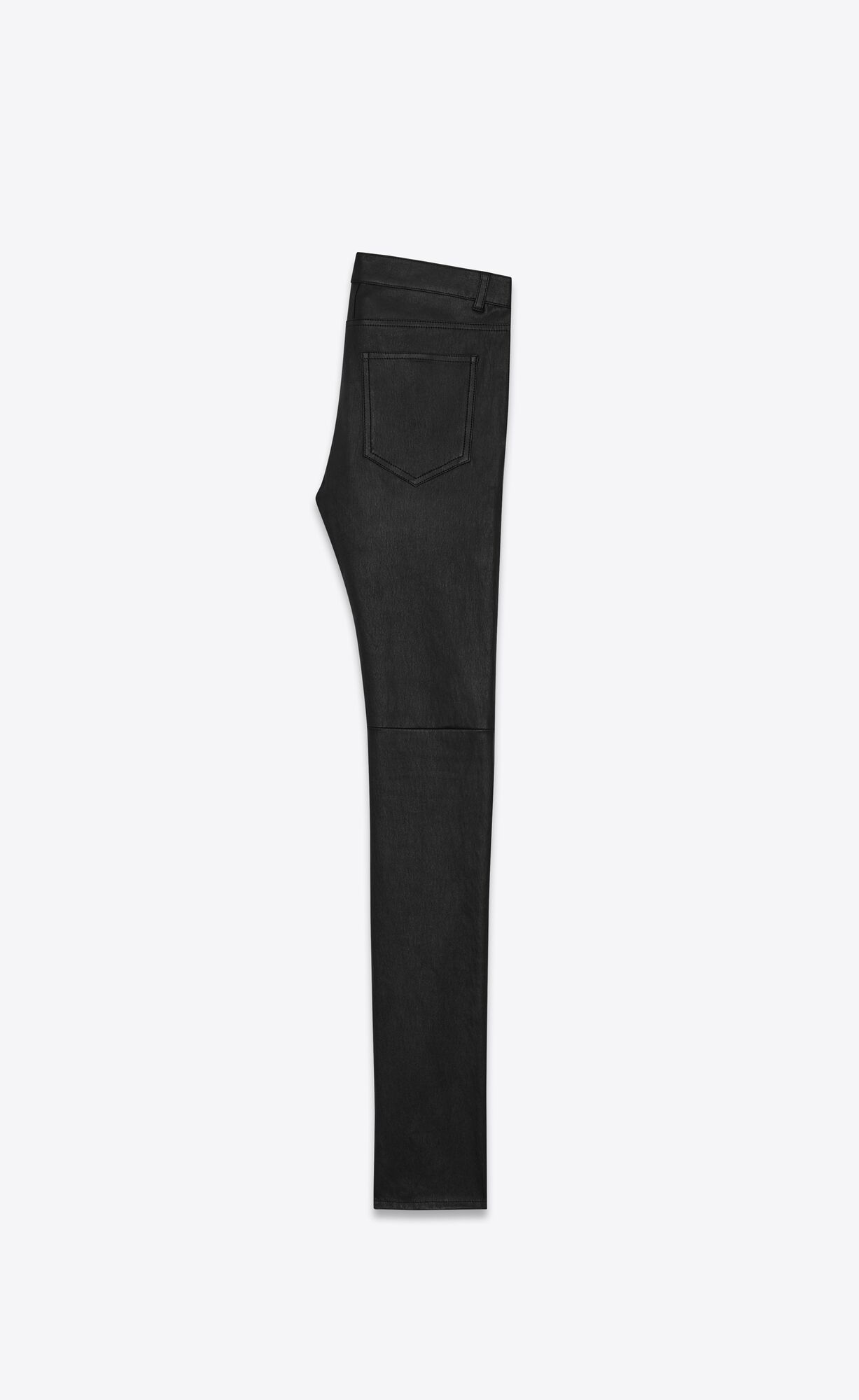 YSL Signature Low Waisted Vychudnutý Jeans In Black Kozene Čierne | 38956-TZDX