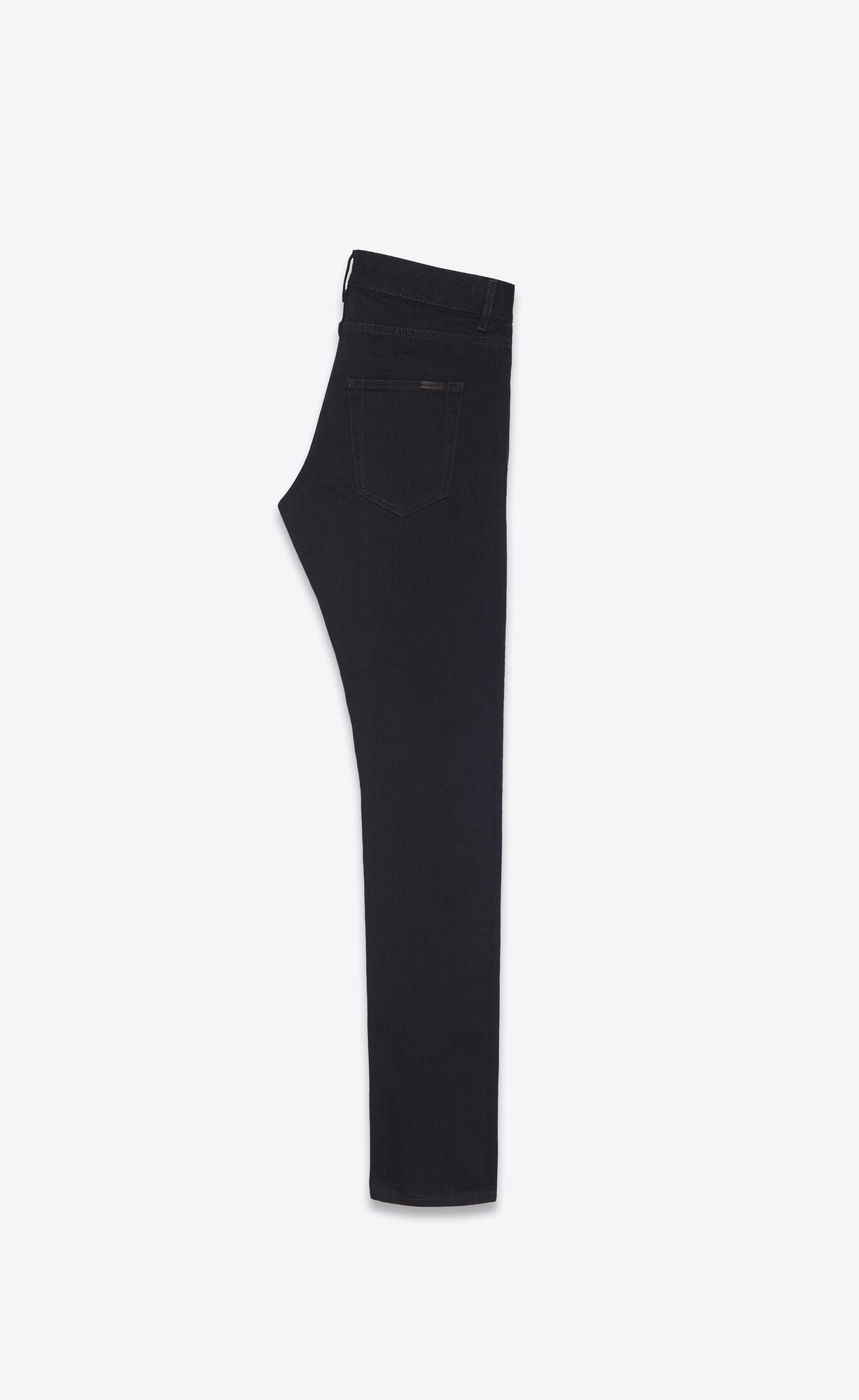 YSL Slim-fit Jeans Čierne | 76928-MSHL