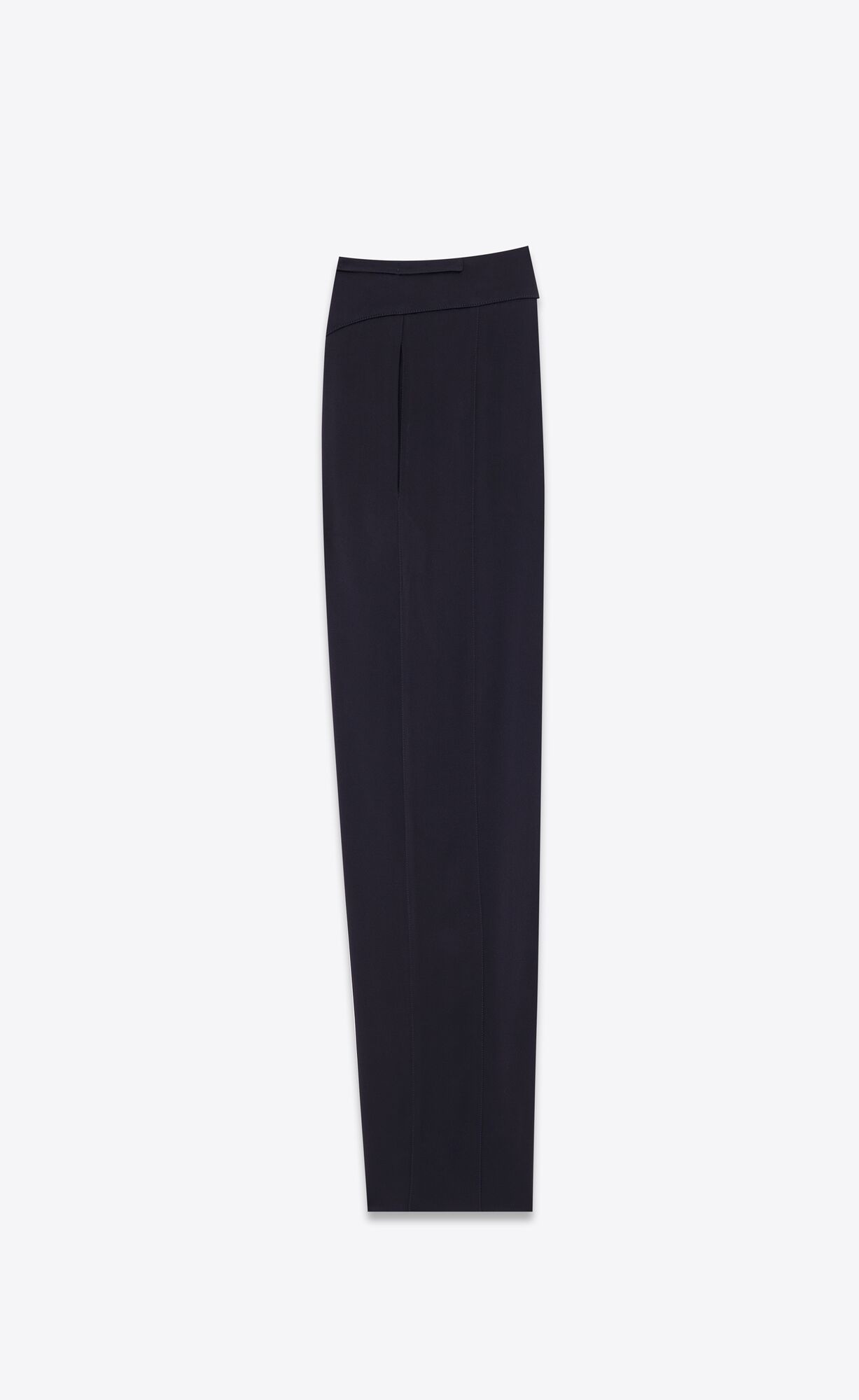 YSL Sweatpants In Crepe Satin Modre | 48302-PDAL