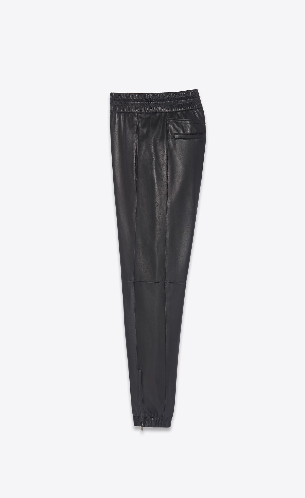 YSL Sweatpants In Lambskin Čierne | 40139-FMUE